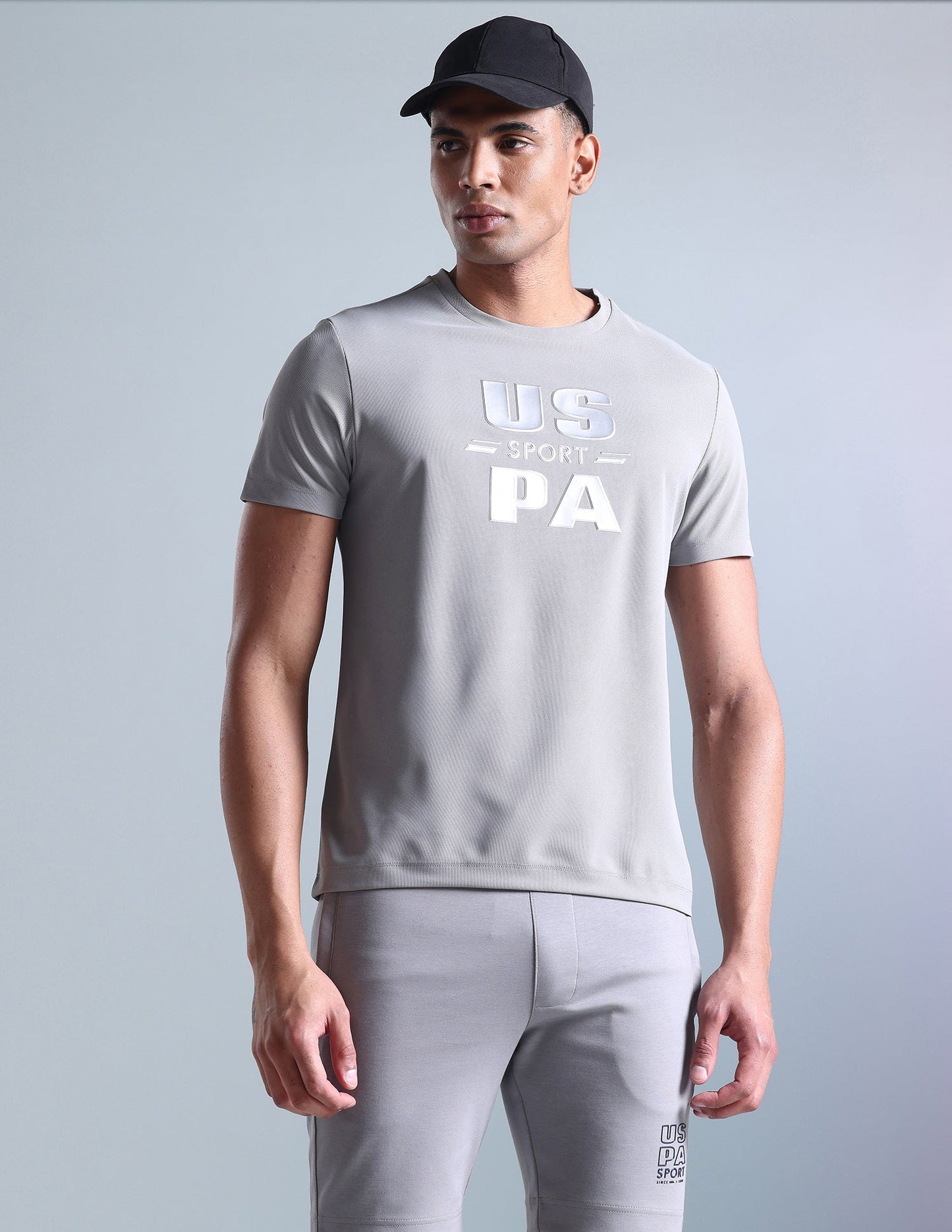 Brand Print Slim T-Shirt