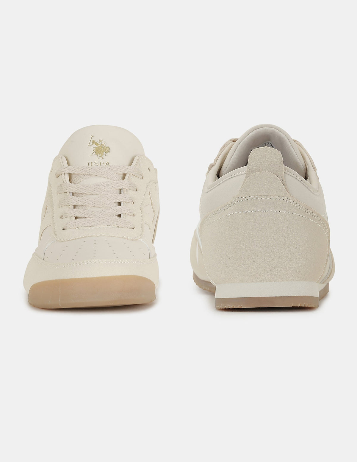 U.S. Polo Assn. Women Bianca Lace-Ups Round Toe Sneakers