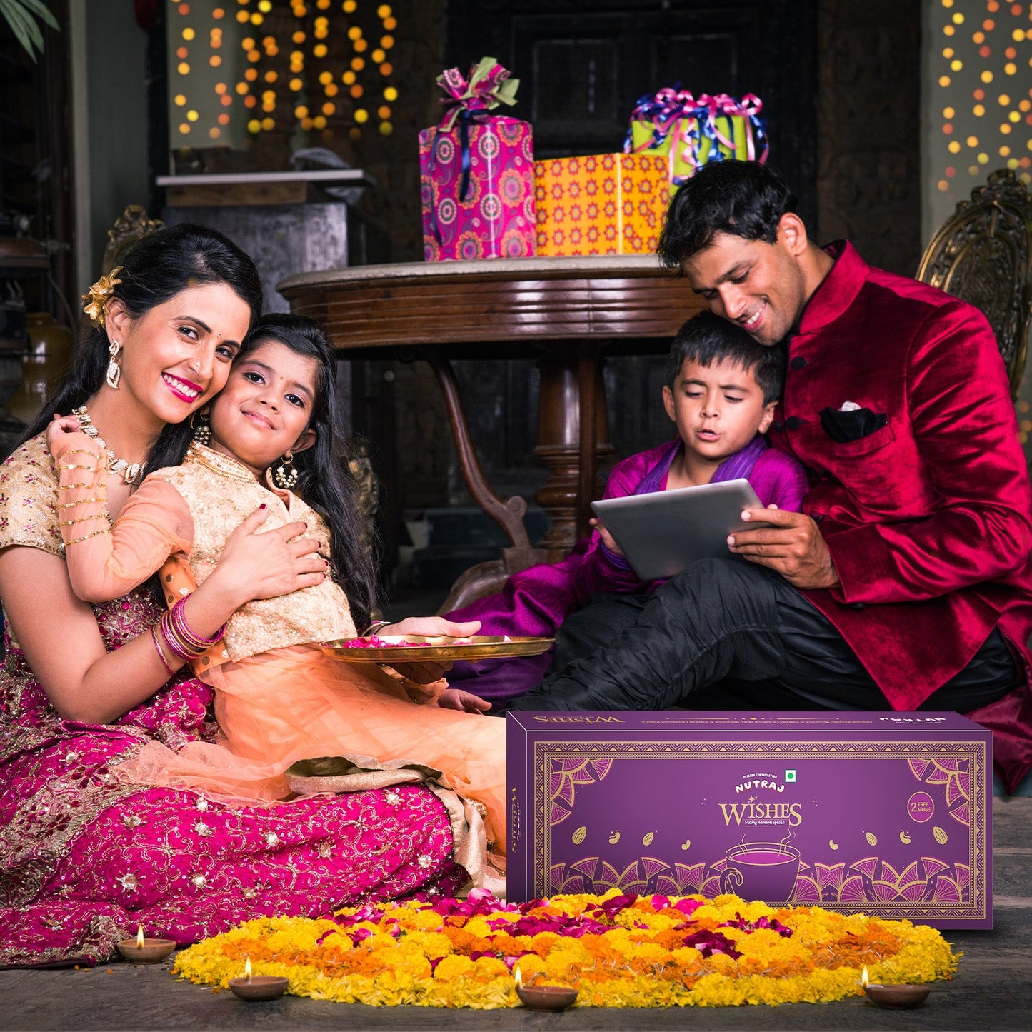 Nutraj Wishes Valley of Warmth 500g Diwali Gift Hamper | GB-86