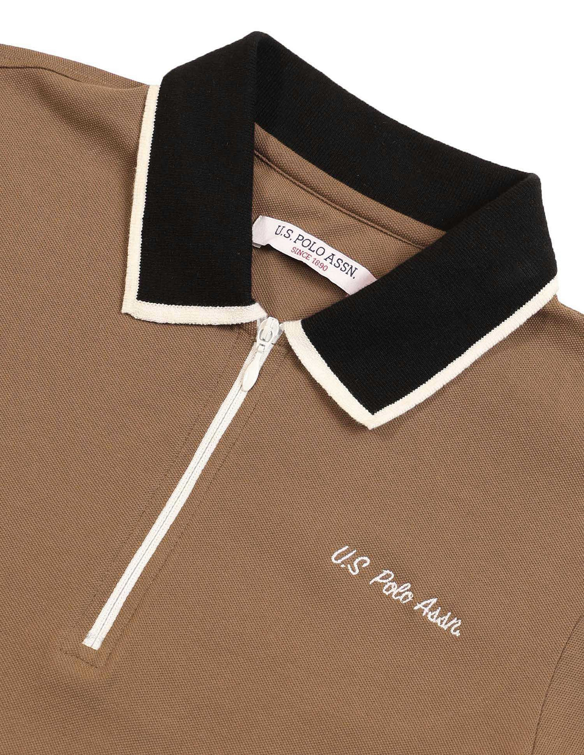 Regular Fit Solid Polo Shirt