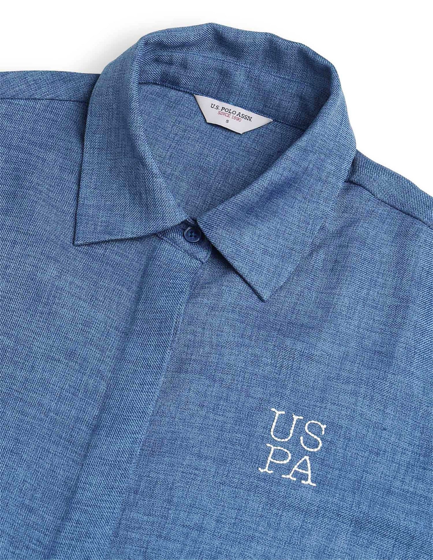 Regular Fit Concealed Placket Shirt