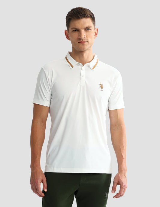 Solid Slim Polo Shirt