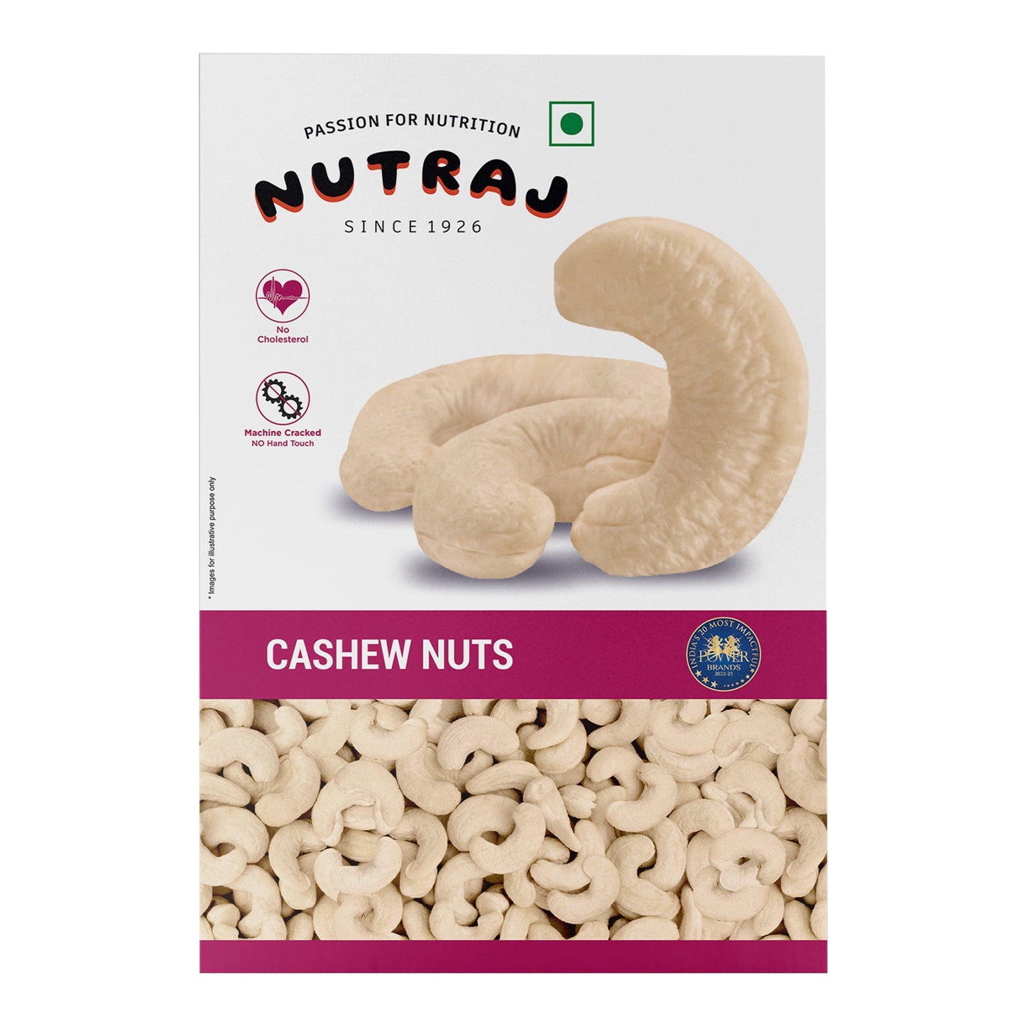 Nutraj Cashew Nuts 200gm (W240)