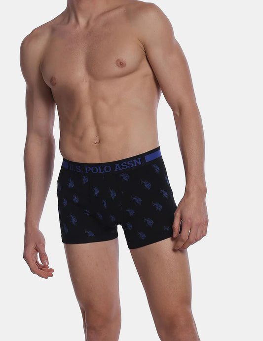 Cotton Spandex Printed I112 Premium Trunks - Pack Of 1