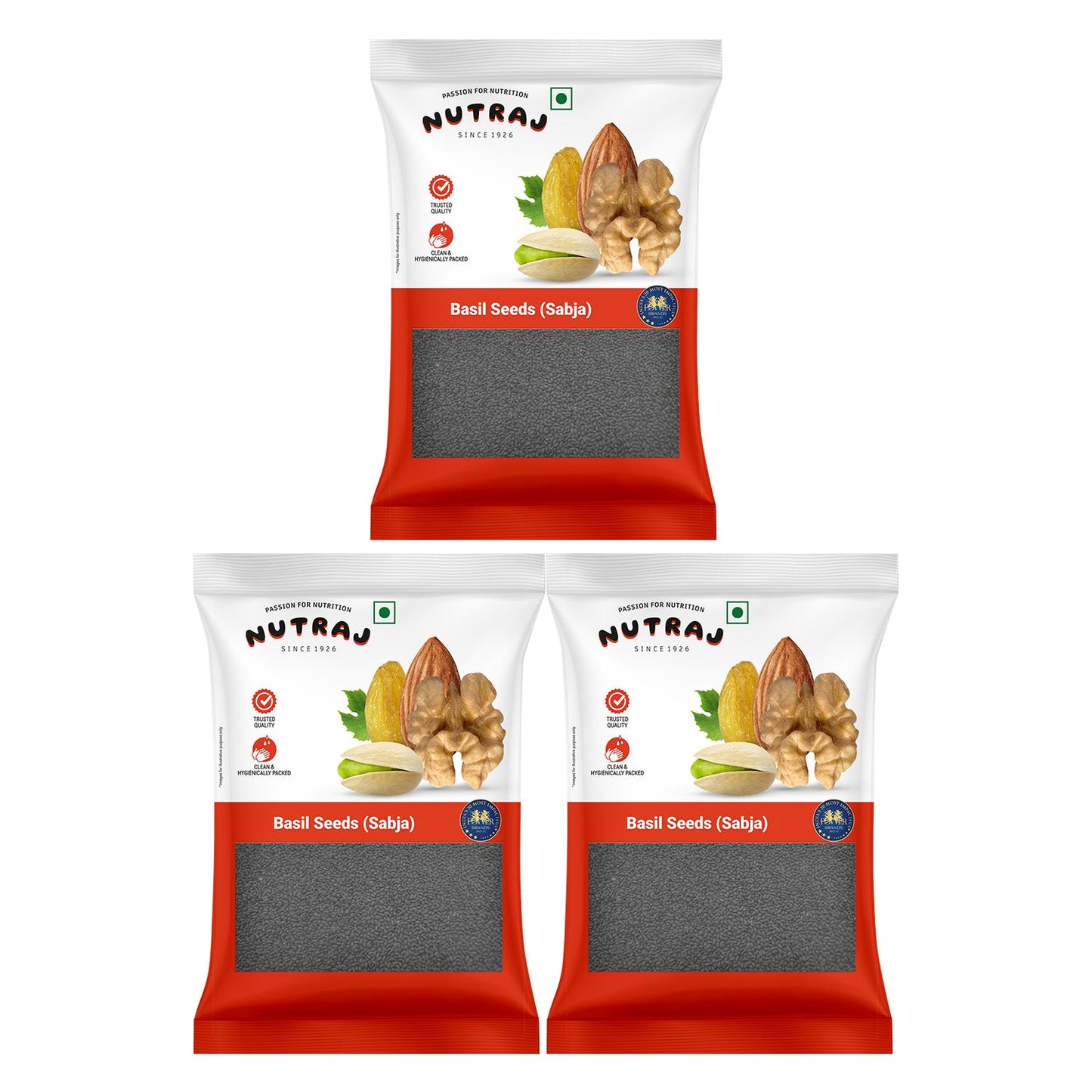 Nutraj Classic Basil Seeds 100g