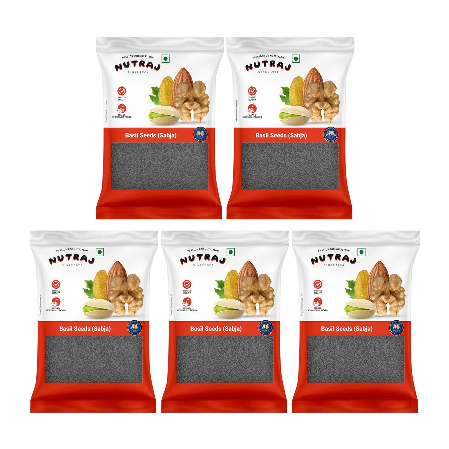 Nutraj Classic Basil Seeds 100g