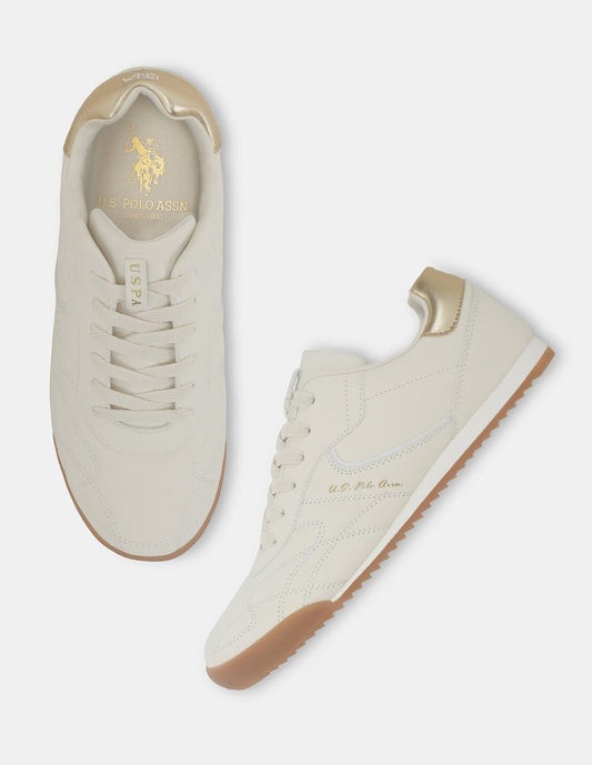 U.S. Polo Assn. Women Bruna Round Toe Casual Sneakers