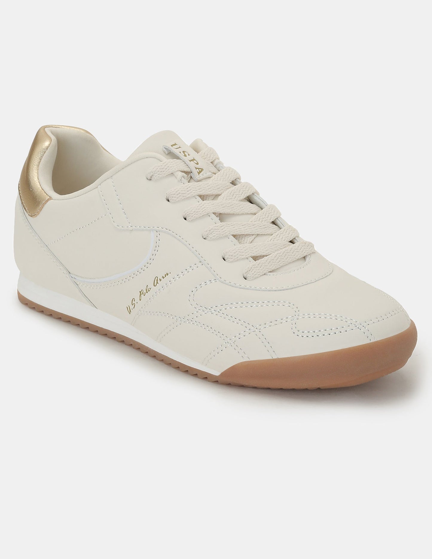 U.S. Polo Assn. Women Bruna Round Toe Casual Sneakers