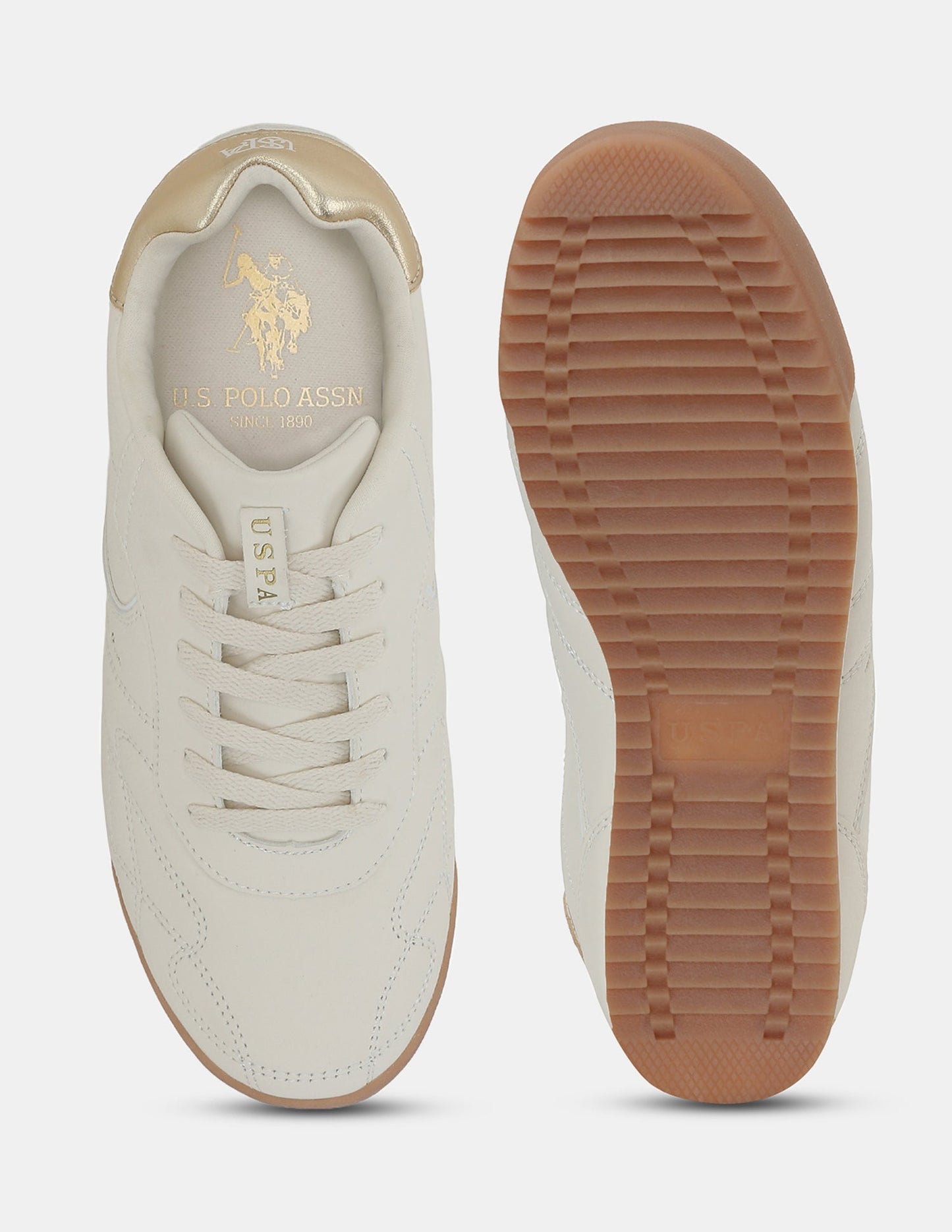 U.S. Polo Assn. Women Bruna Round Toe Casual Sneakers