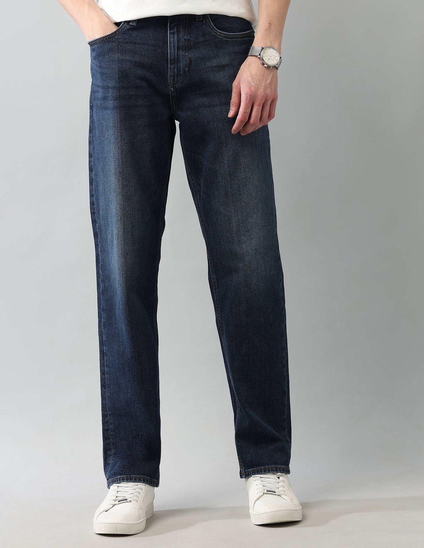 Vintage Shawn Relaxed Fit Blue Jeans