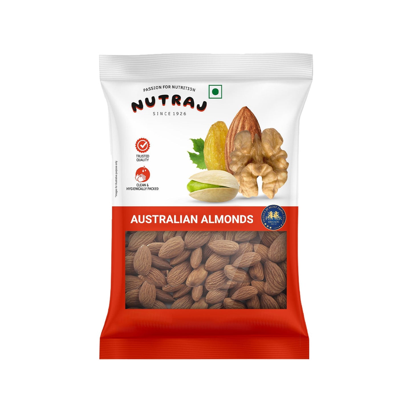 Nutraj Australian Almonds Kernel 100g