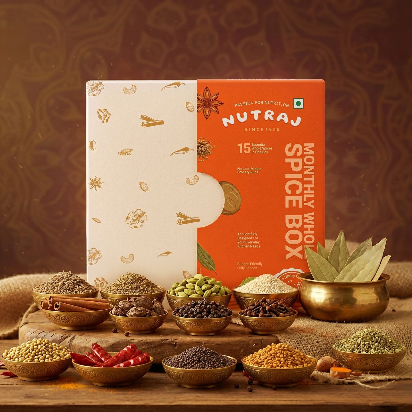 Nutraj Monthly Whole Spice Box