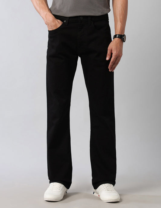 Connor Bootcut Fit Black Jeans