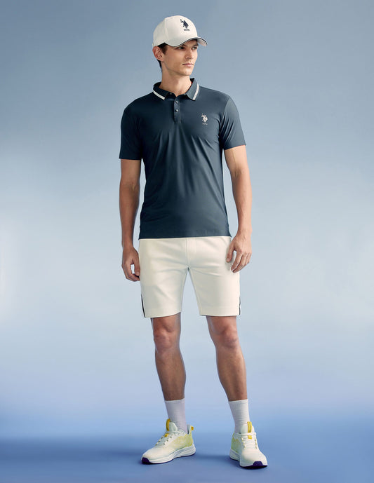 Solid Slim Fit Polo Shirt