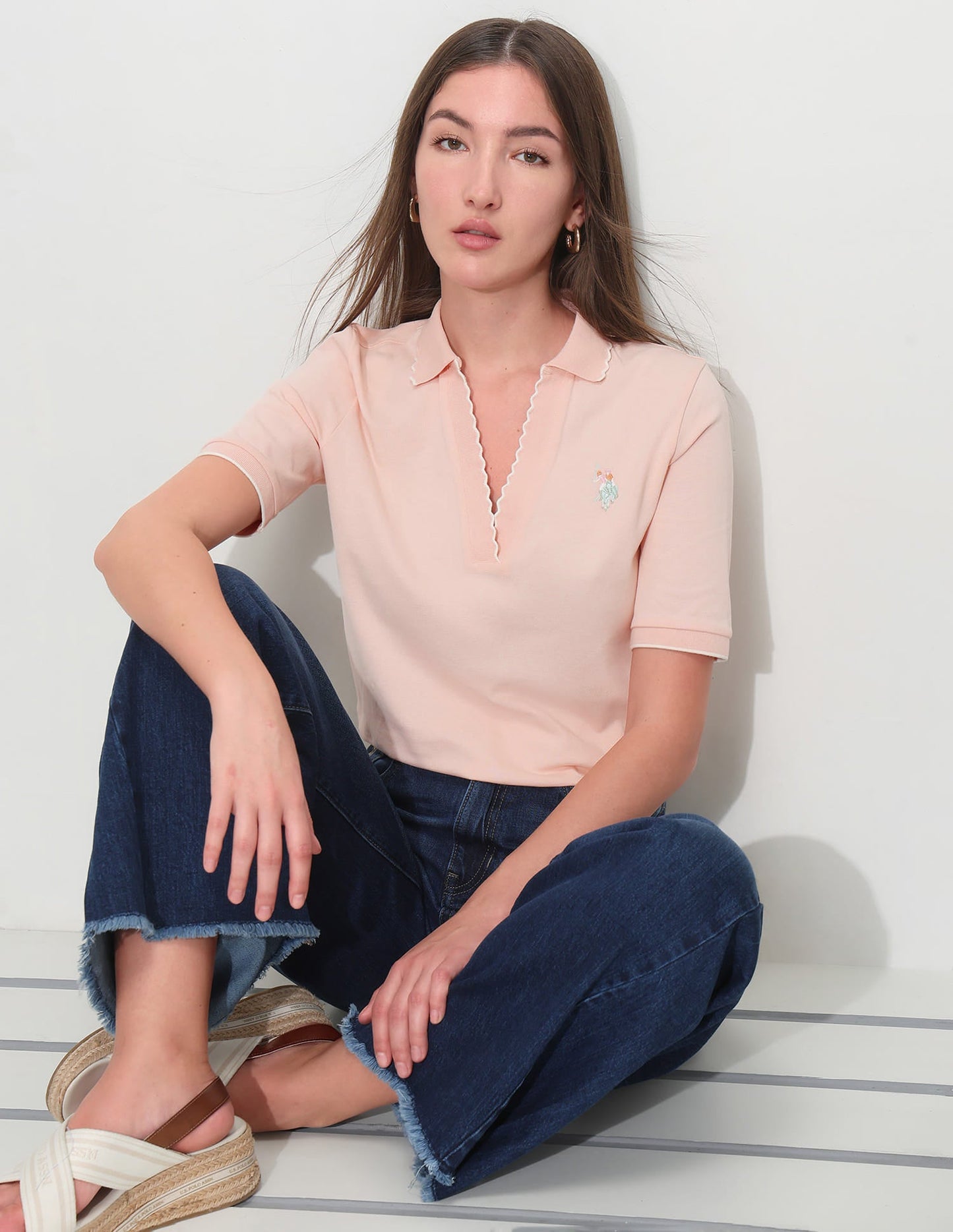 Regular Fit Textured Polo Shirt