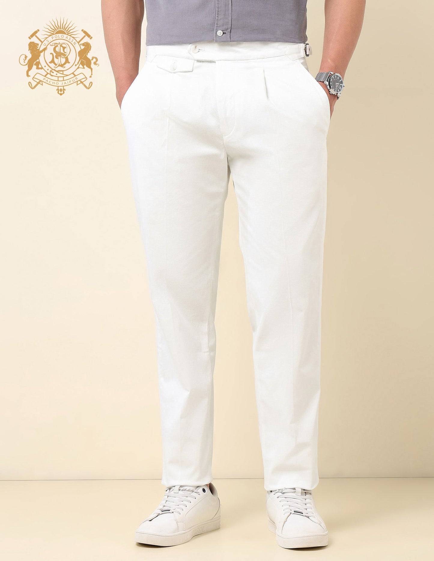 Riley Straight Fit Pacho Trousers