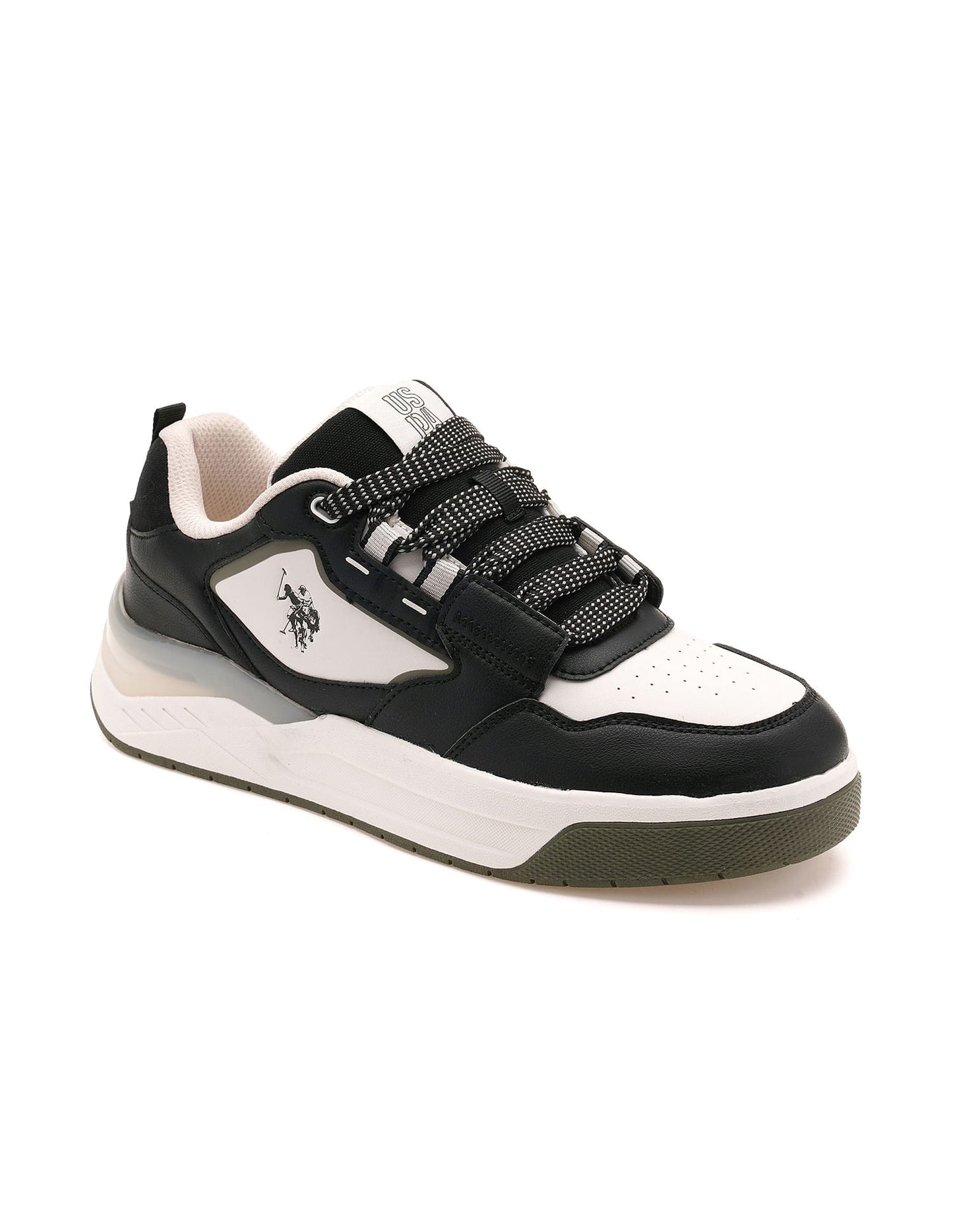 Round Toe Colourblocked Vander Sneakers