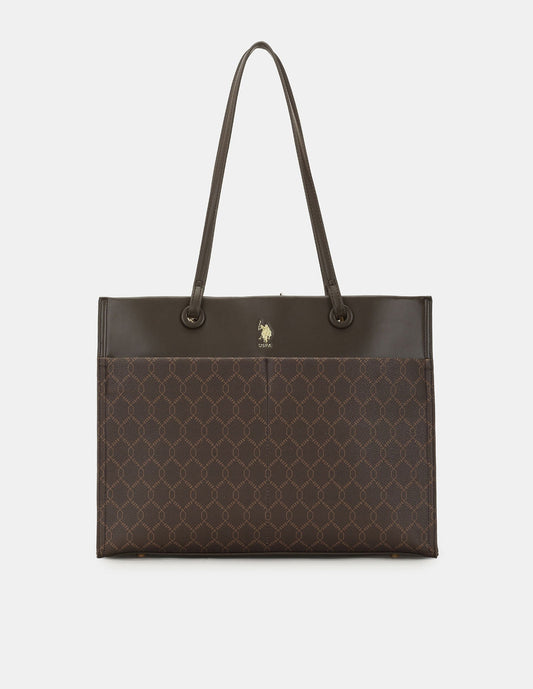 Women Bria Multipurpose Monogram Tote Bag