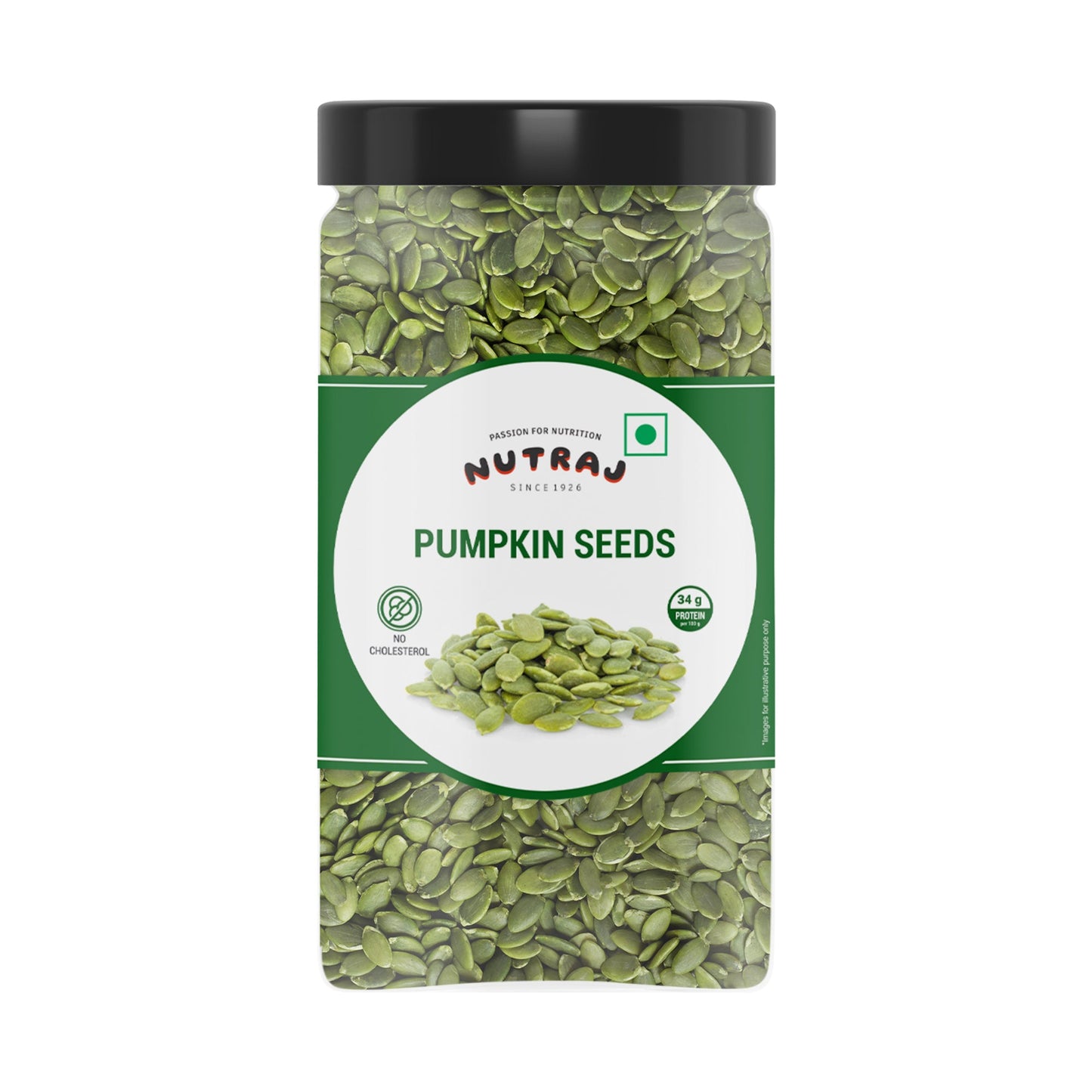 Nutraj Pumpkin seeds 500g Jar