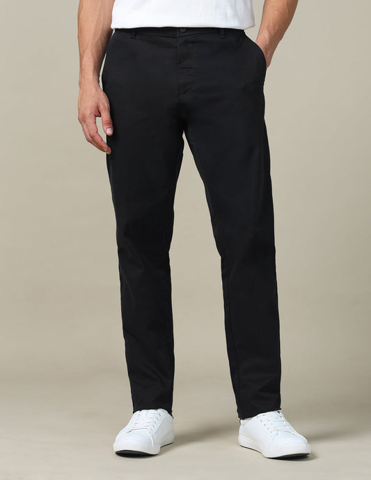 Textured Dobby Trousers