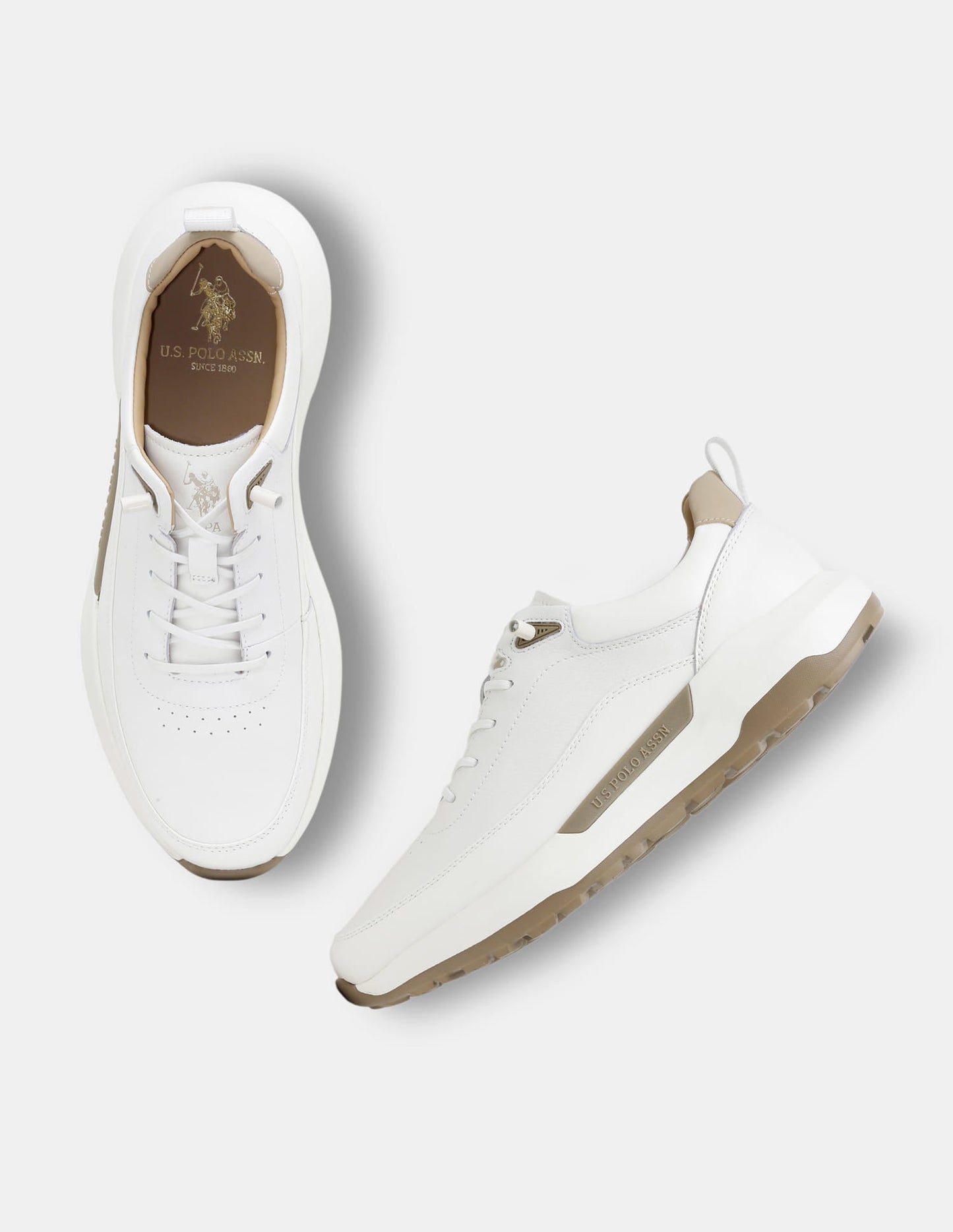 Round Toe Lace Ups Ansel Sneakers
