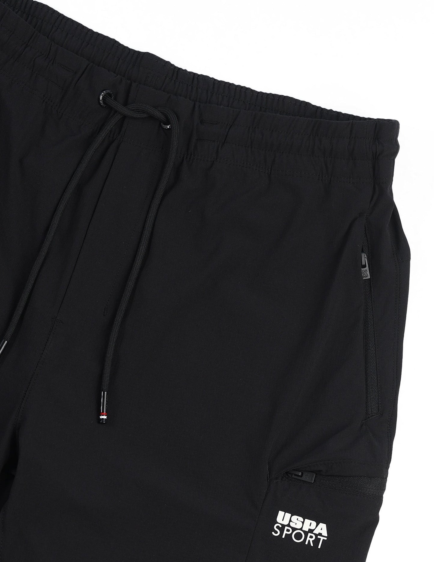 Solid Slim Fit Active Joggers