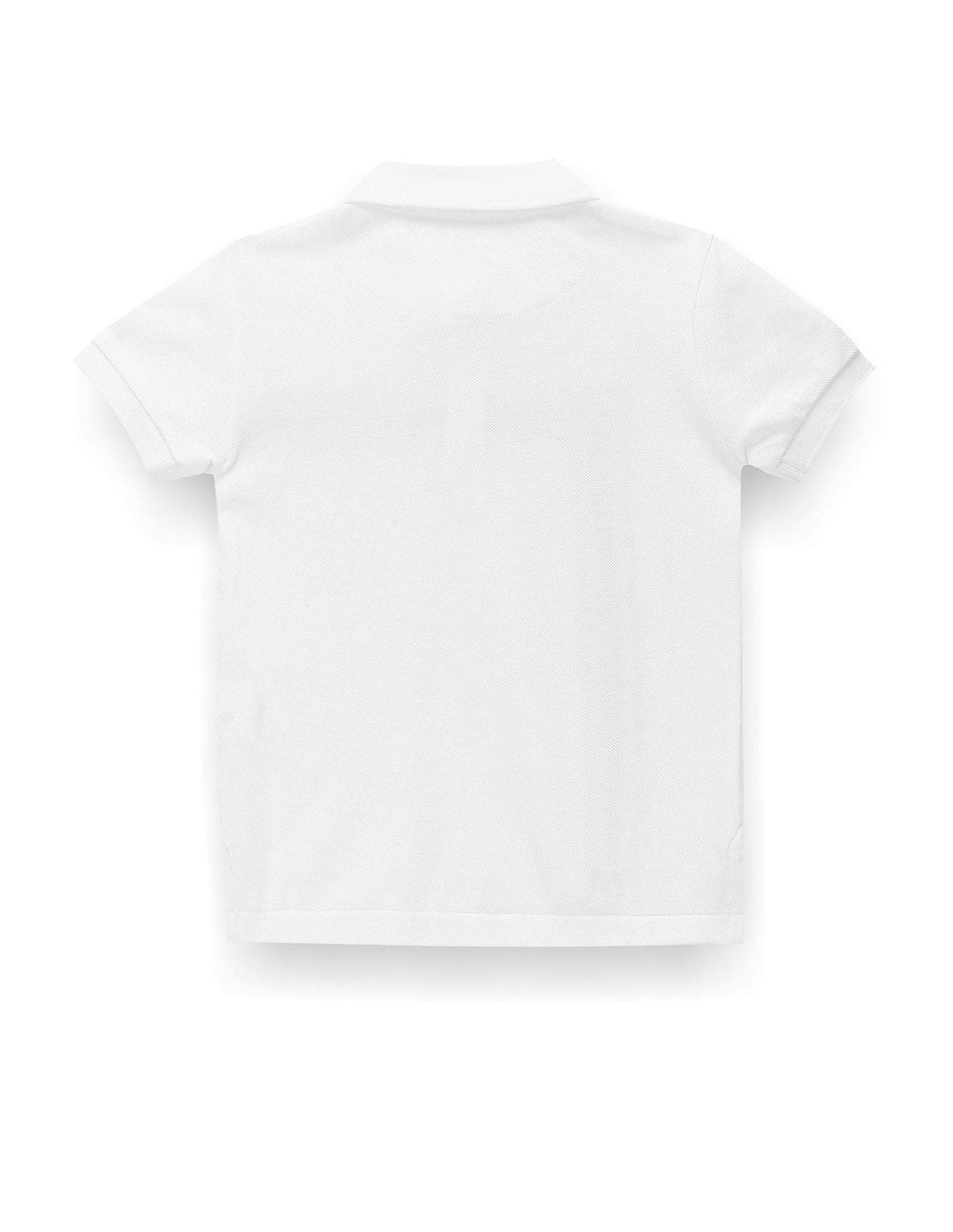 Boys Pure Cotton Polo Shirt