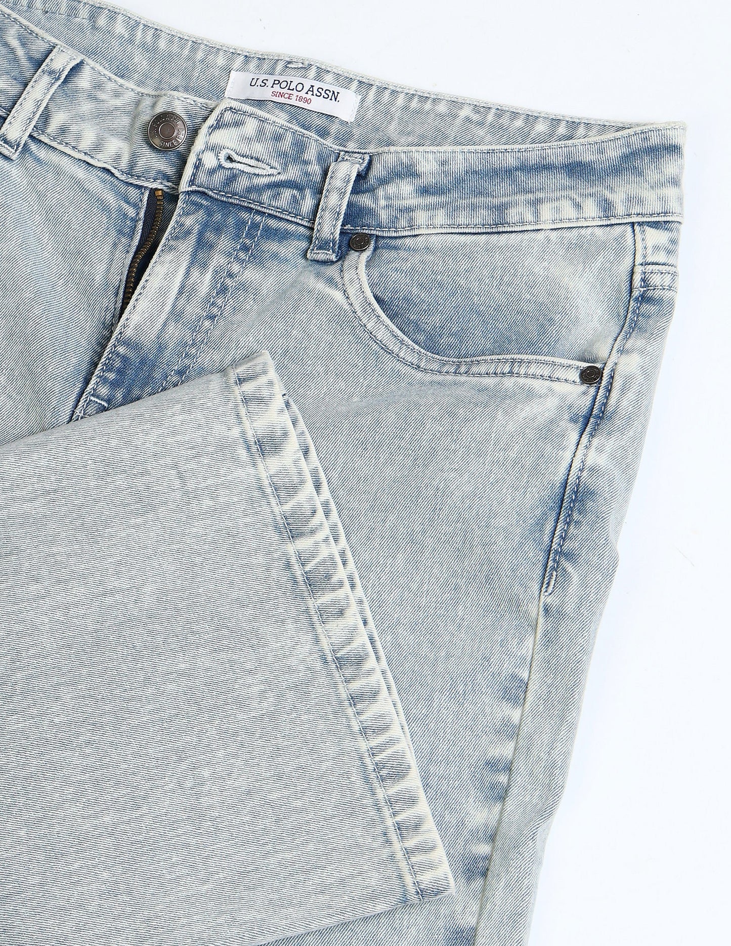 Mid Rise Boot Cut Jeans