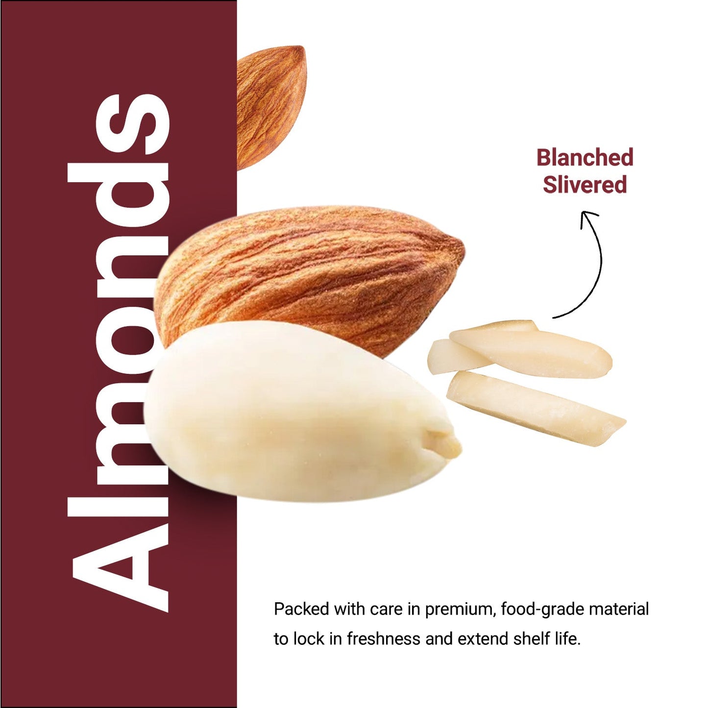 Almond Blanched (Slivered)