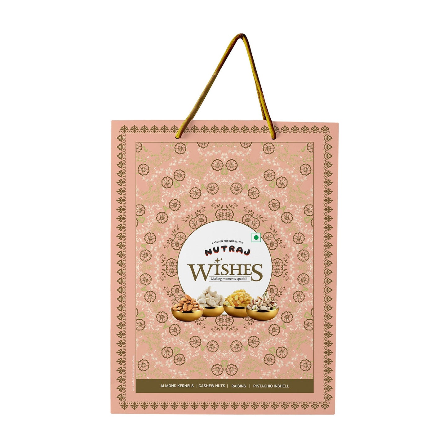Nutraj Wishes Royal Blossom Diwali Gift Box 500g | GB-151
