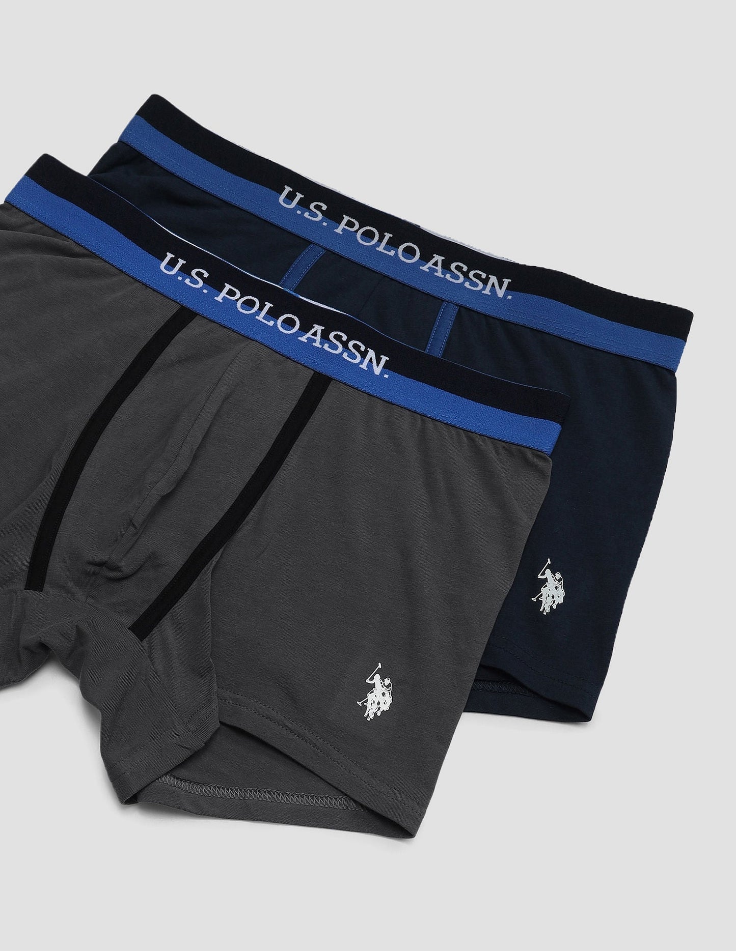 Dual Tone Cotton Stretch OET07 Trunks - Pack Of 2