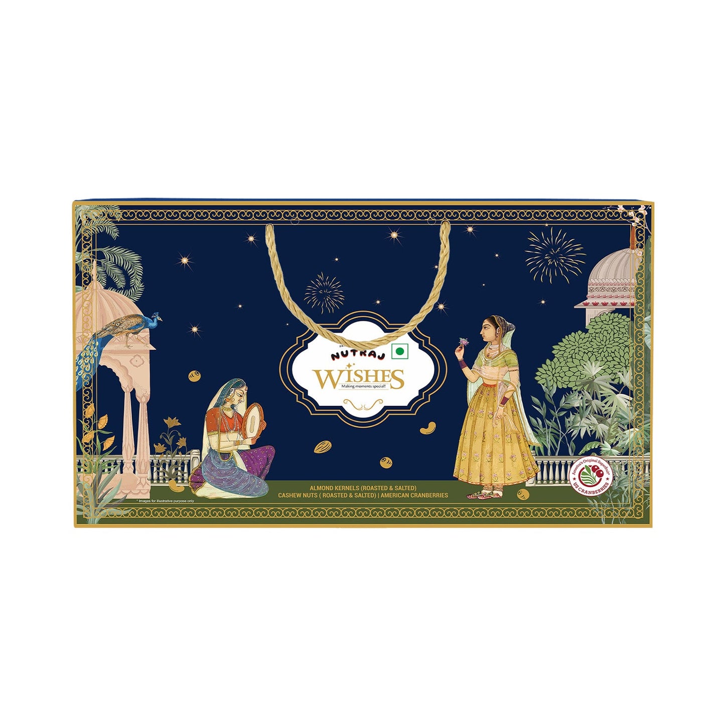 Nutraj Wishes Regal Elegance Diwali Gift Box 600g | GB-157