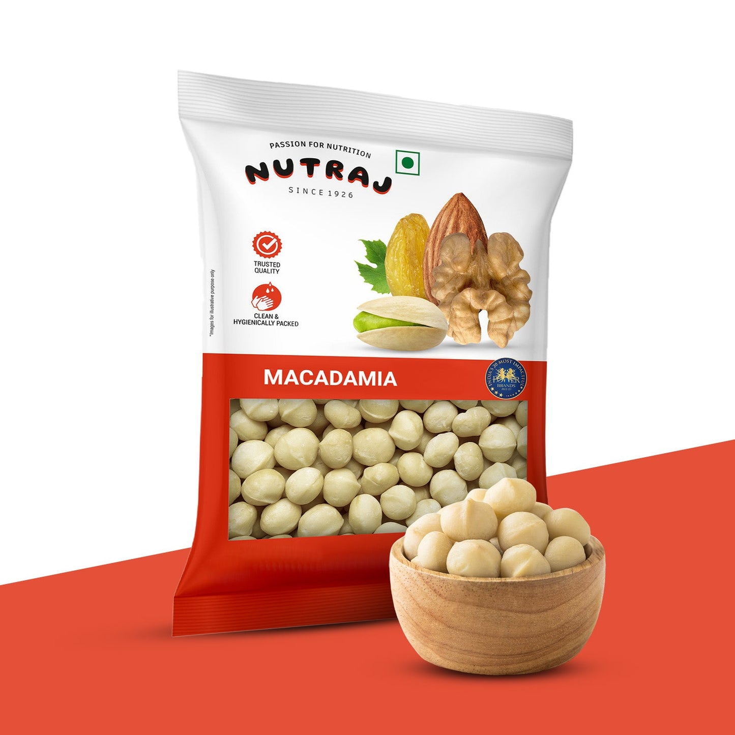 Nutraj Macadamia Nuts 100gm