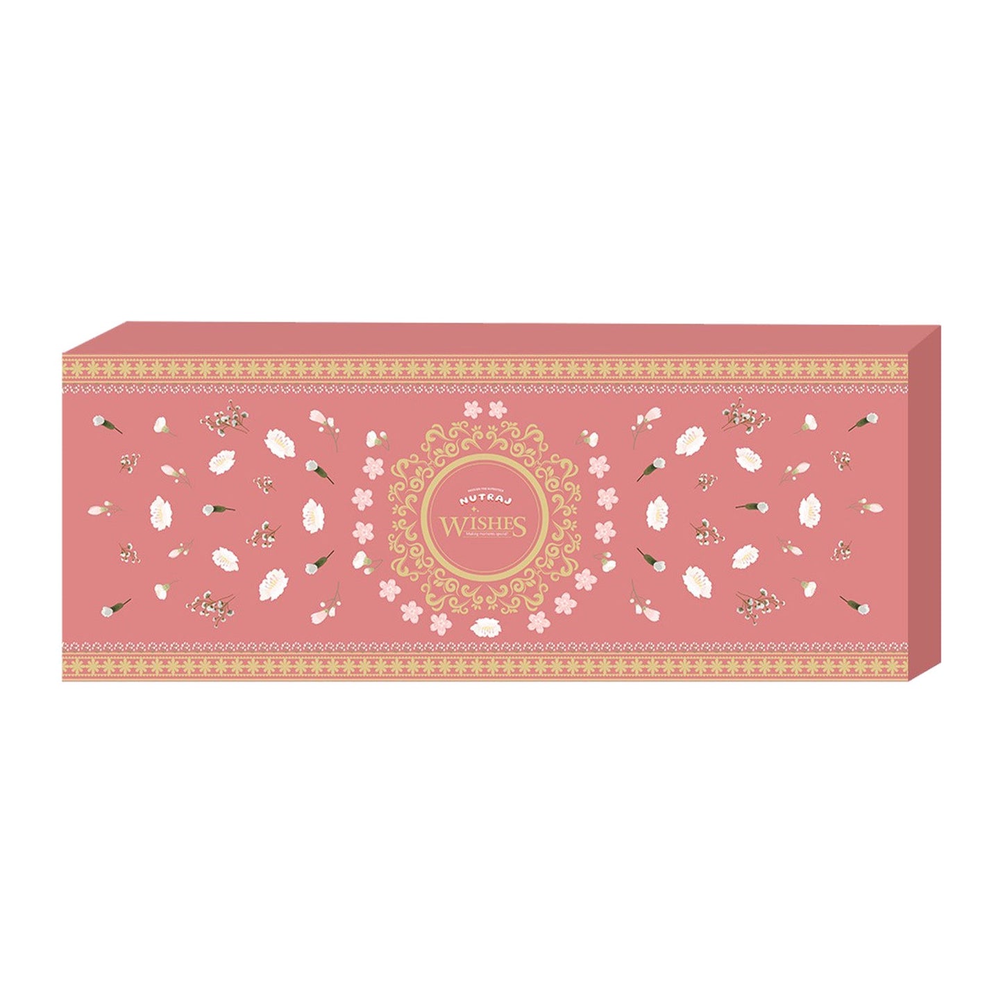 Nutraj Wishes Roseate Delight 1 Kg Diwali Box | GB-94