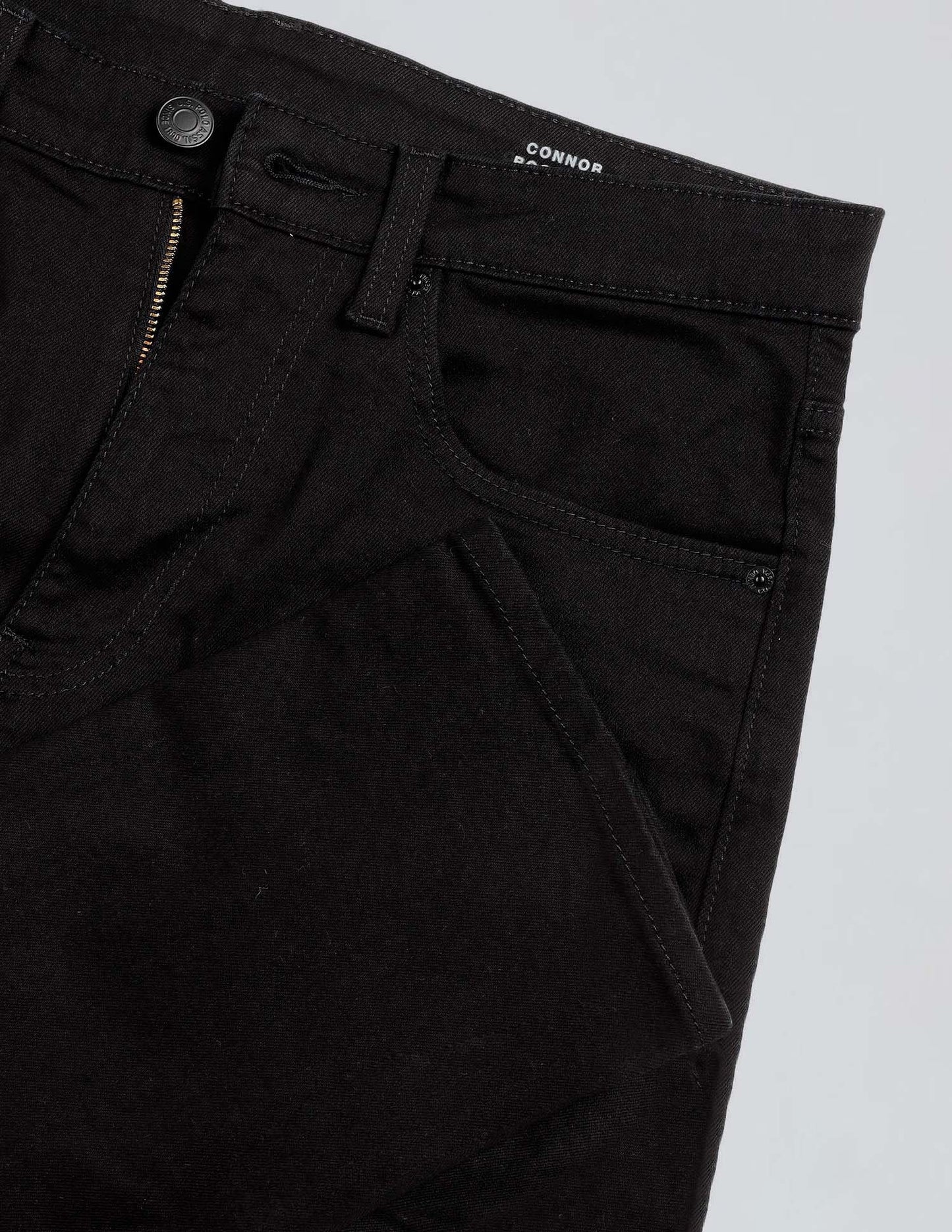 Connor Bootcut Fit Black Jeans