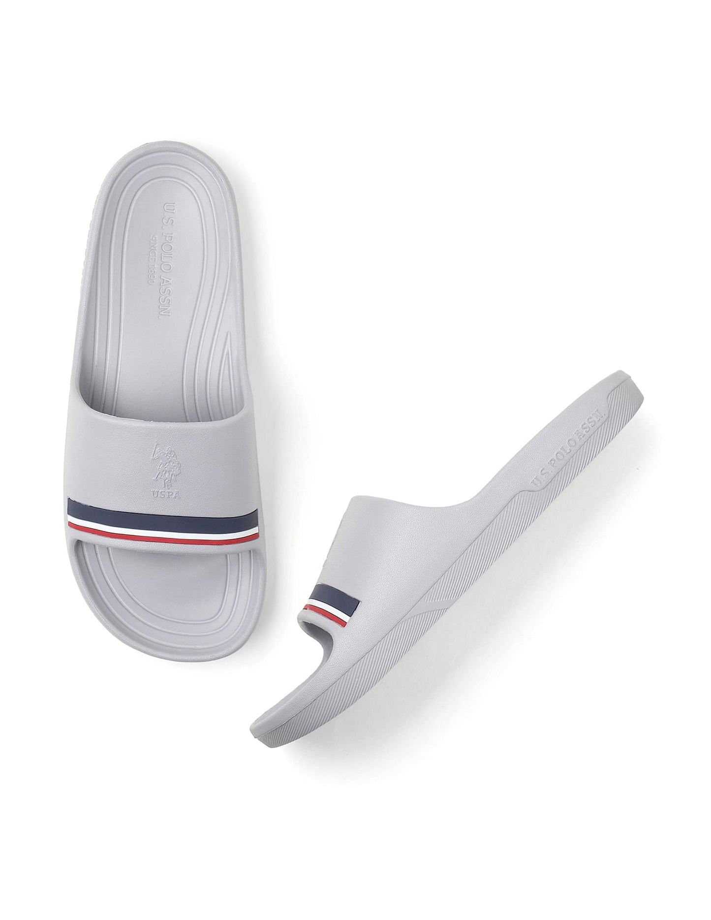 Men Easton Grey Foam Walk Sliders