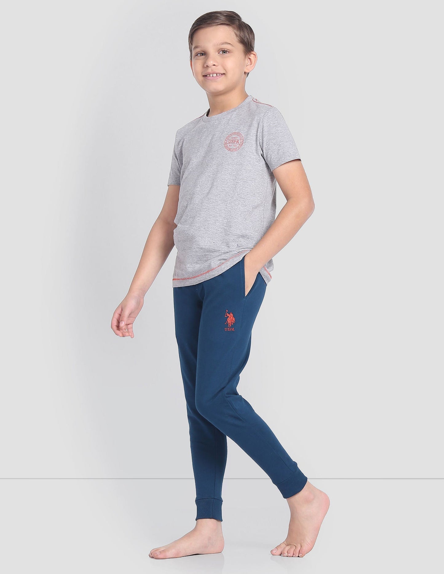 Mid Rise Drawstring Waist OKJ01 Joggers - Pack Of 1