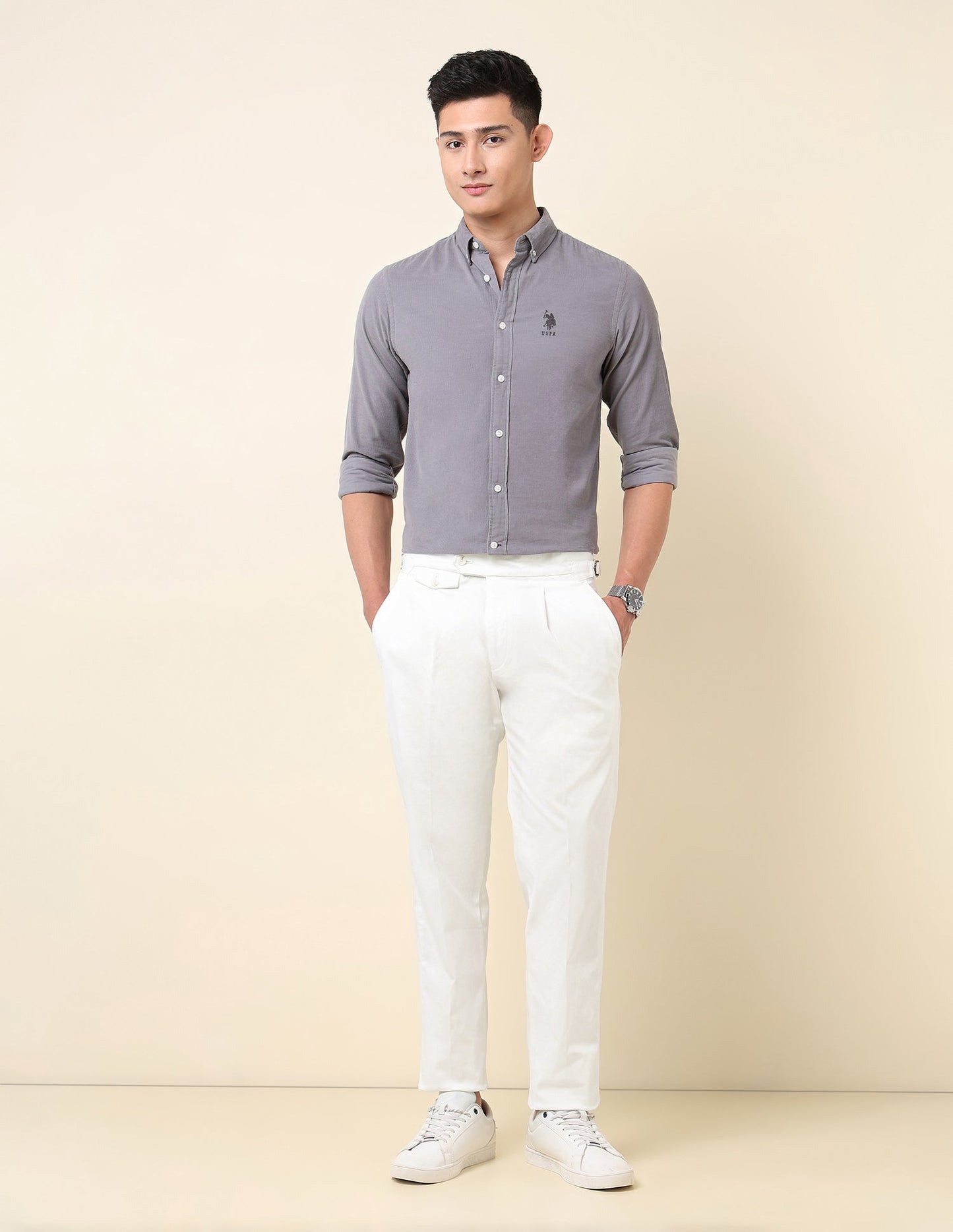 Riley Straight Fit Pacho Trousers