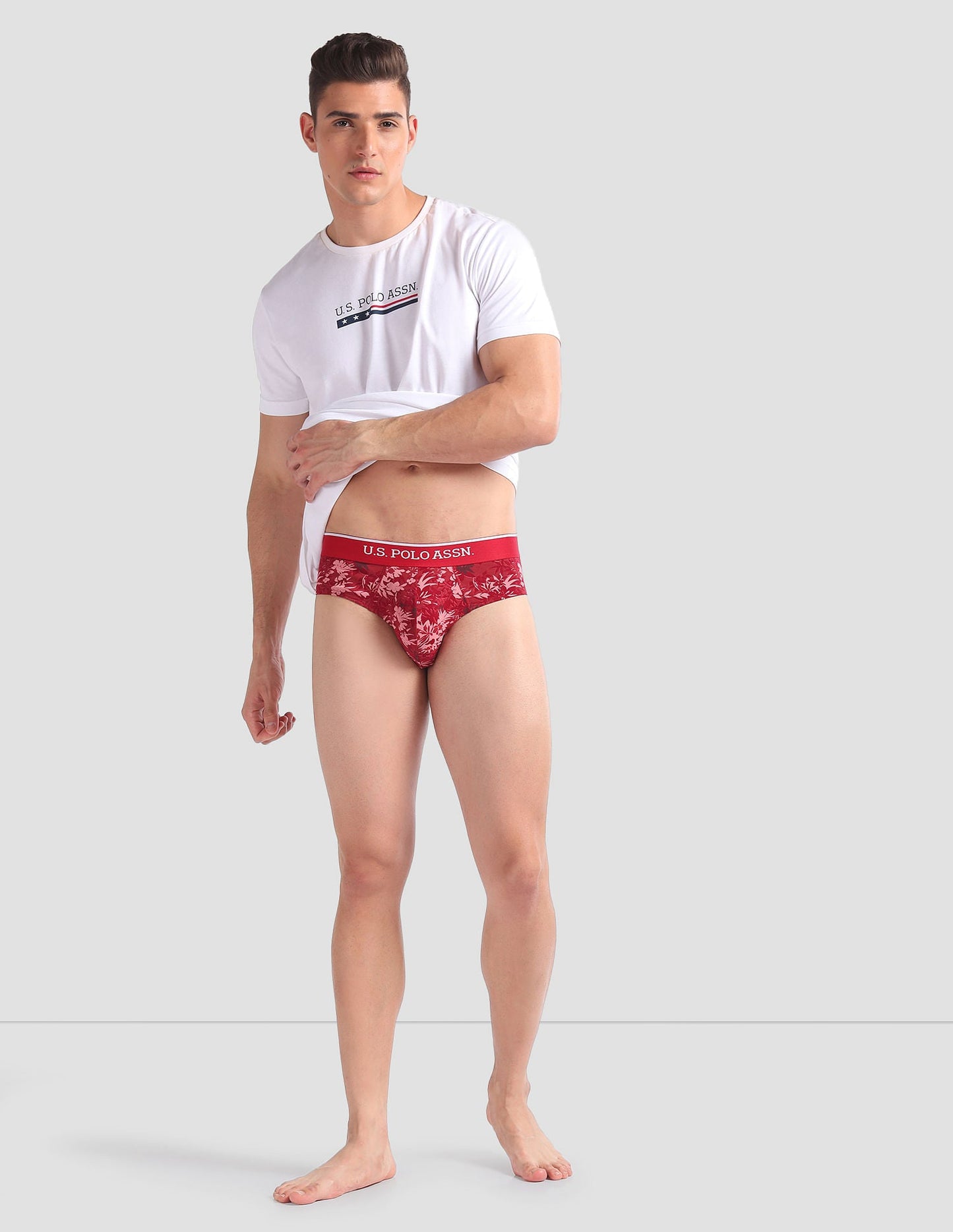 Abrasion Free Printed OEB01 Briefs - Pack Of 3