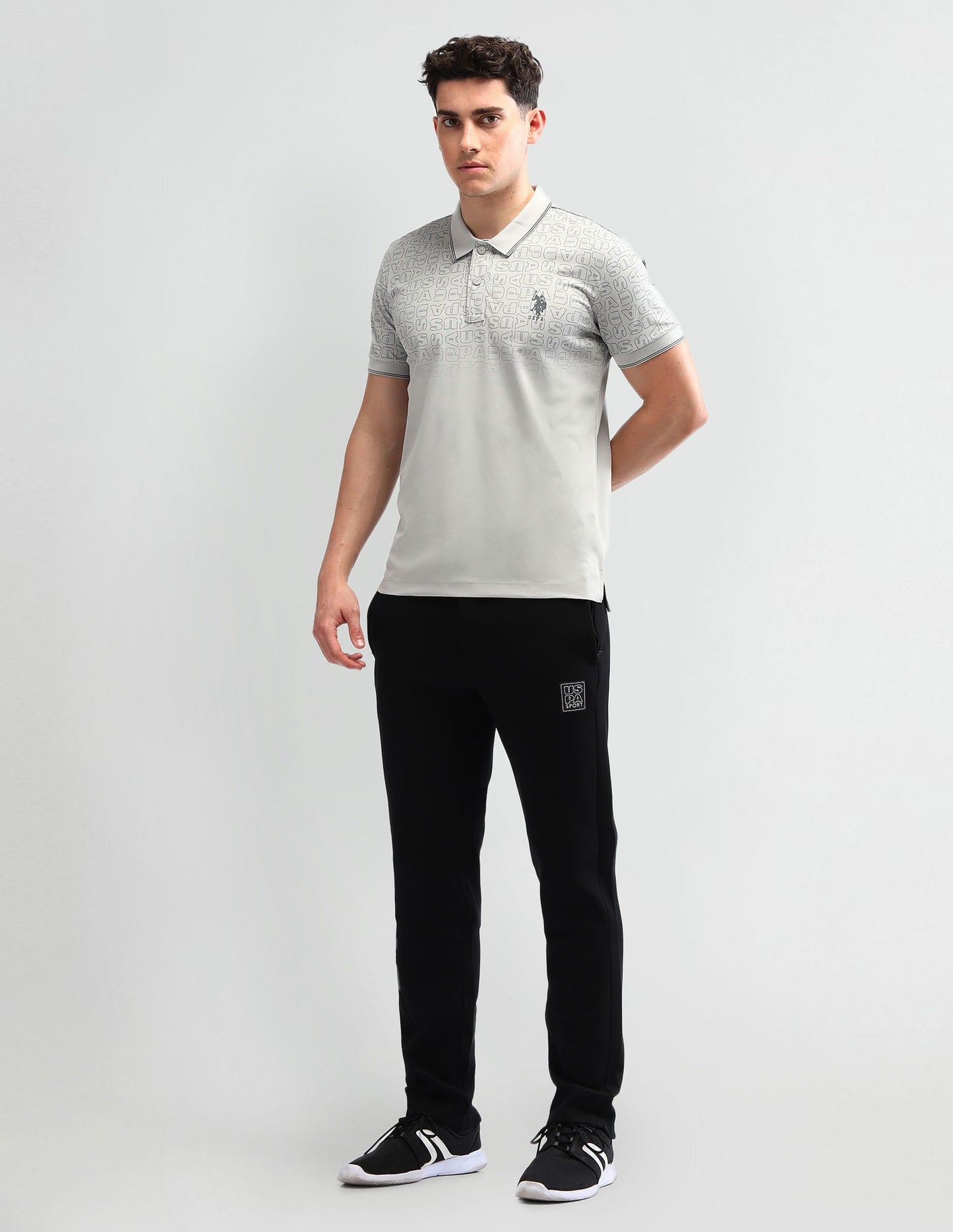 Slim Fit Printed Polo Shirt