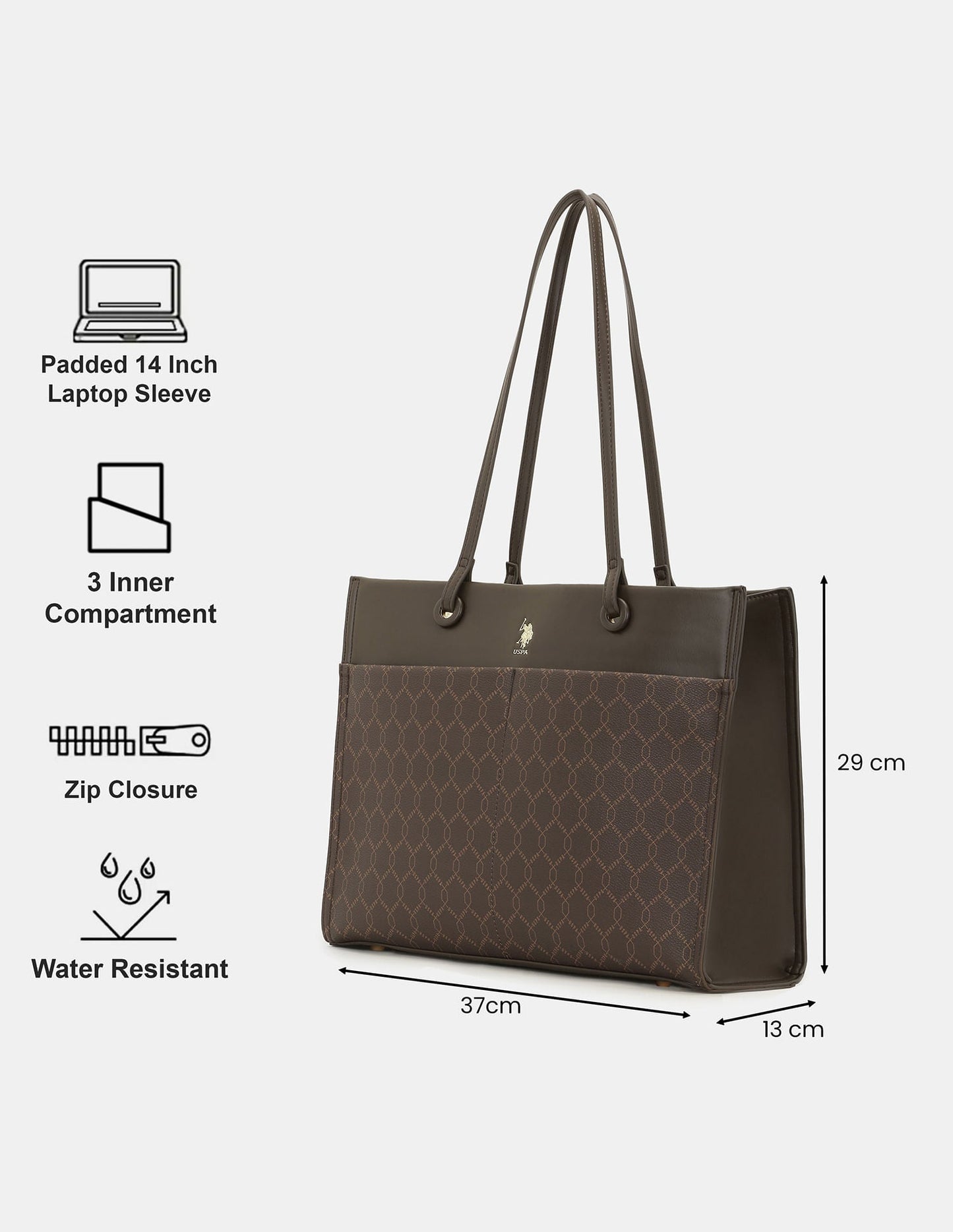 Women Bria Multipurpose Monogram Tote Bag
