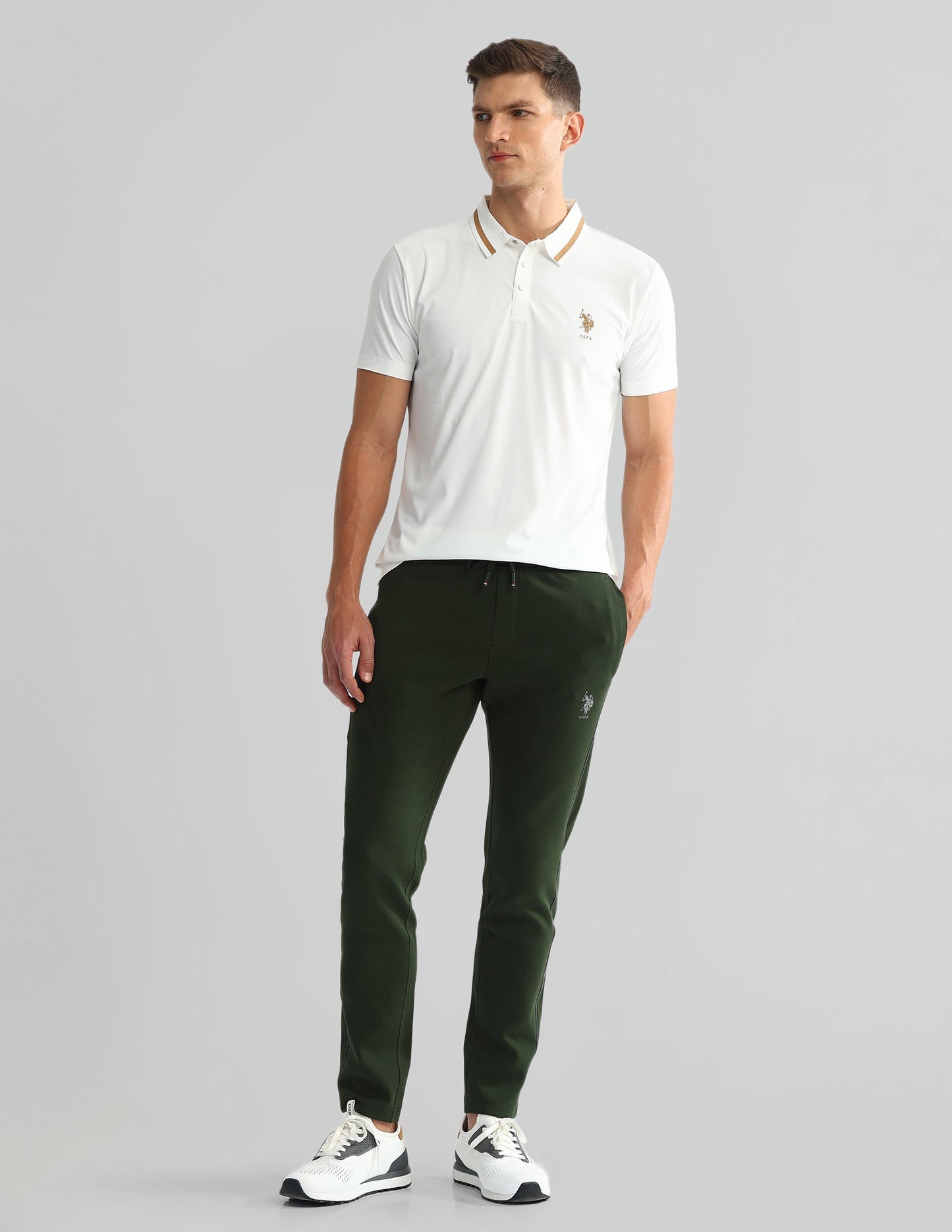 Solid Slim Polo Shirt