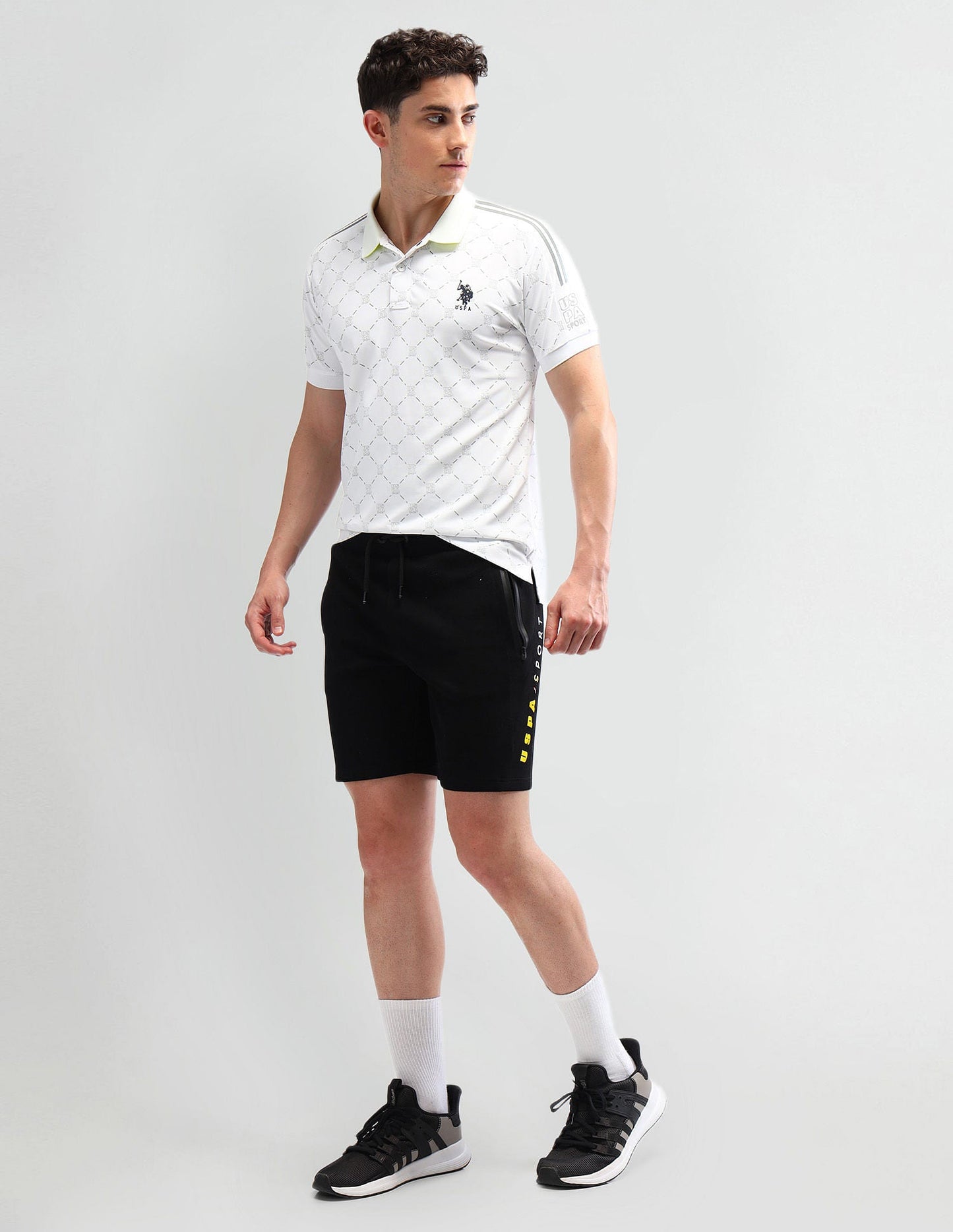 Slim Fit Printed Polo Shirt