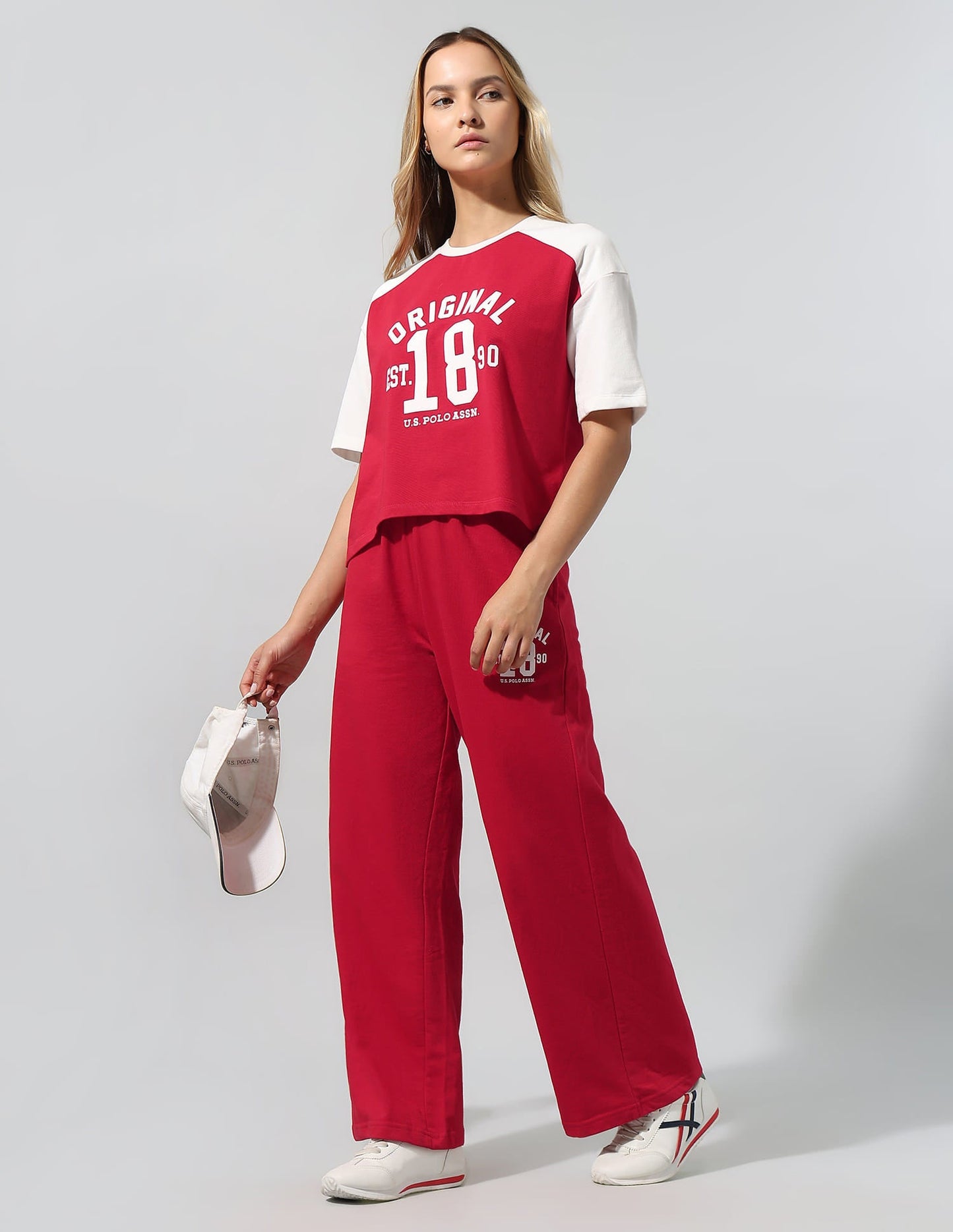 High Waist Wide Leg Trousers