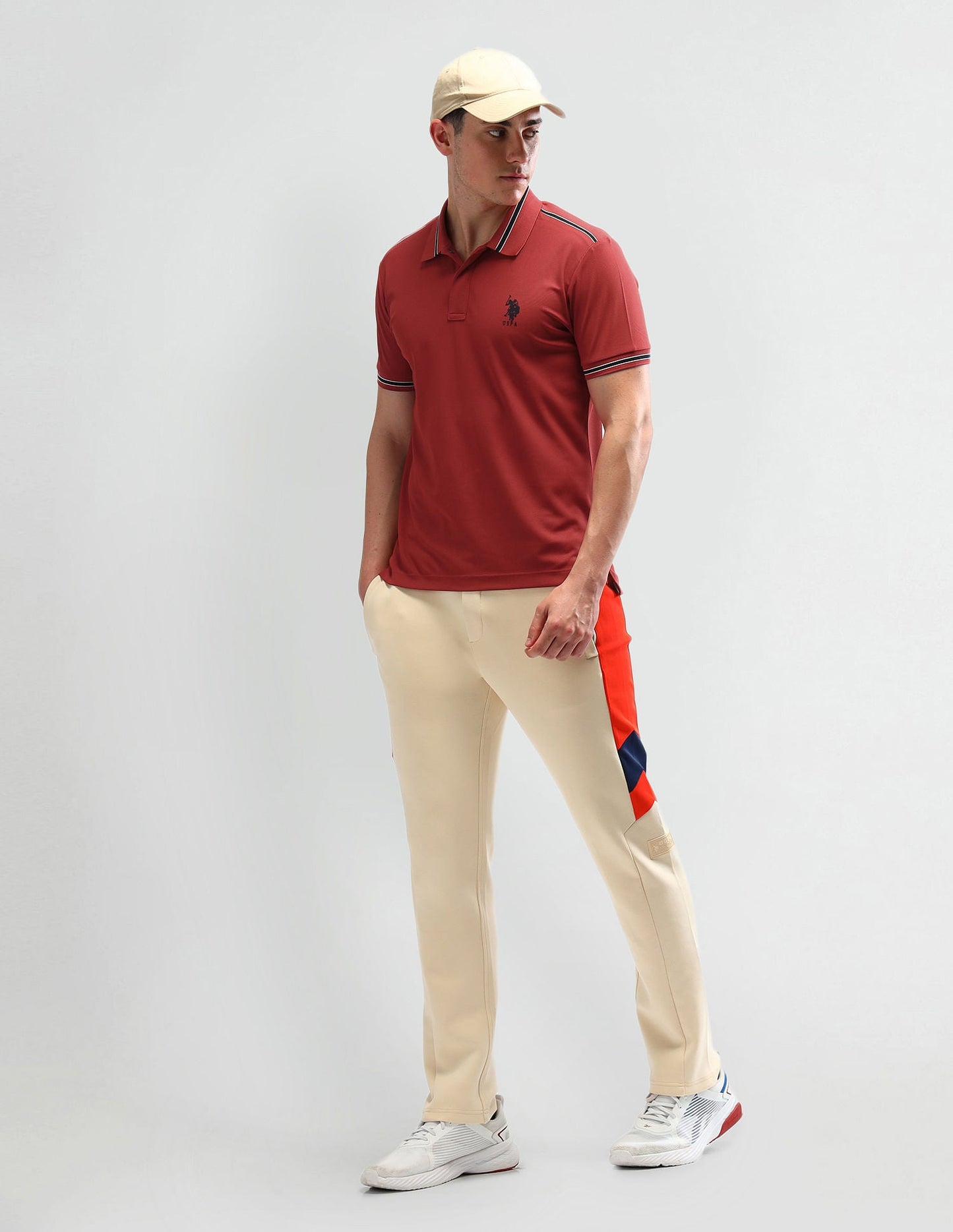 Slim Fit Solid Polo Shirt