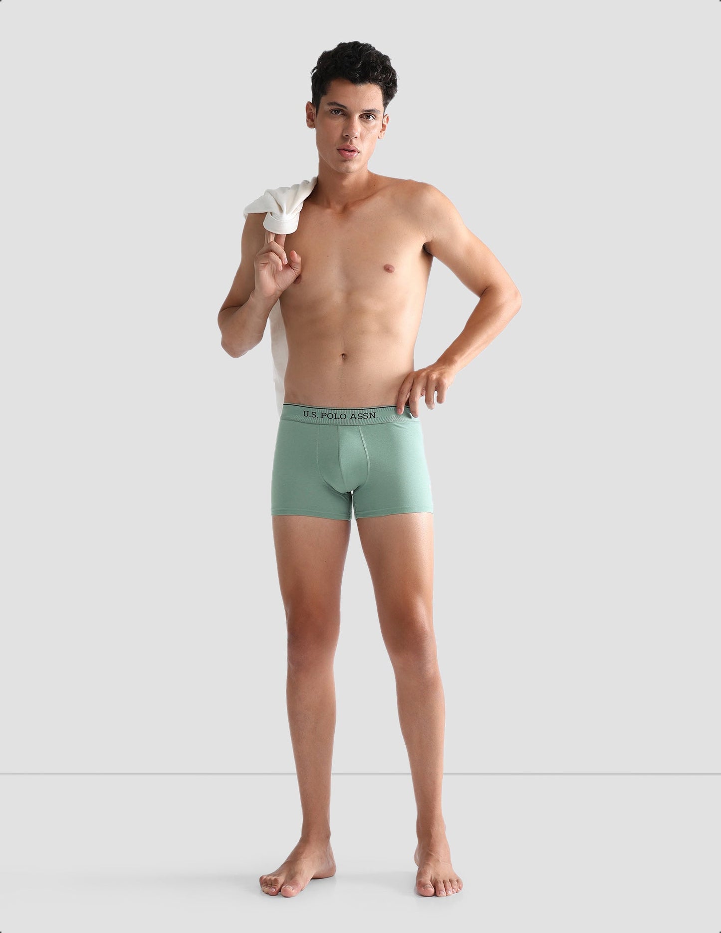 Mid Rise Solid OET15 Trunks - Pack Of 3
