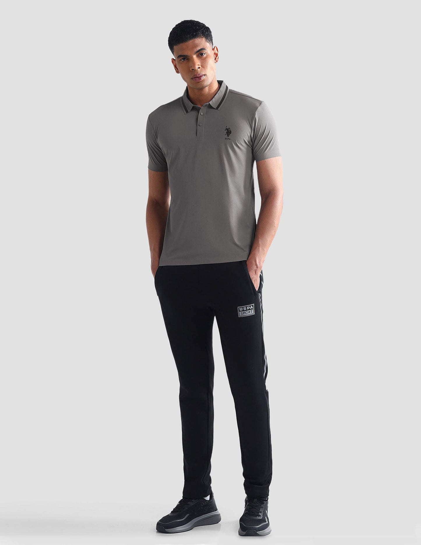Solid Slim Fit Polo Shirt