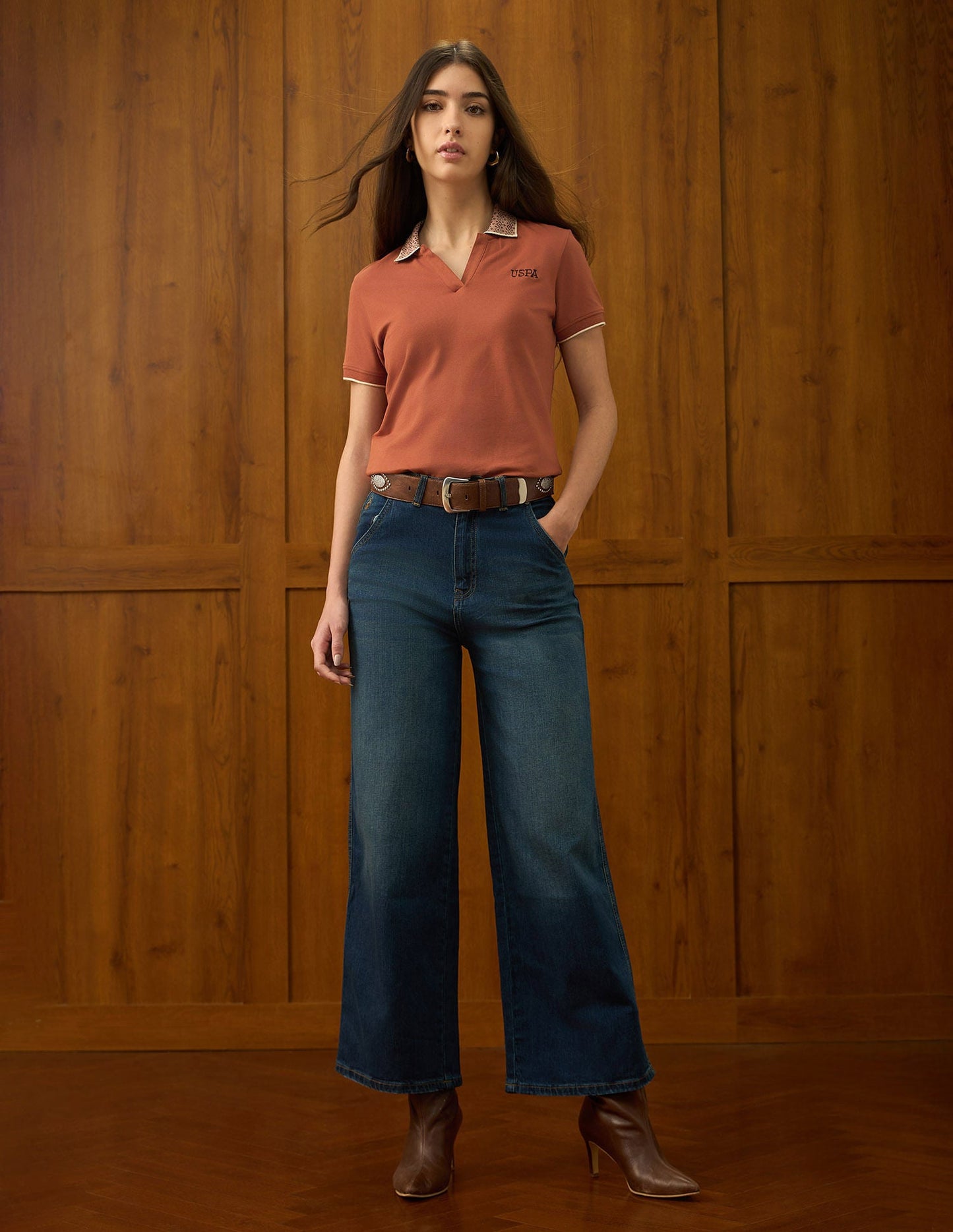 Solid Regular Fit Polo Shirt