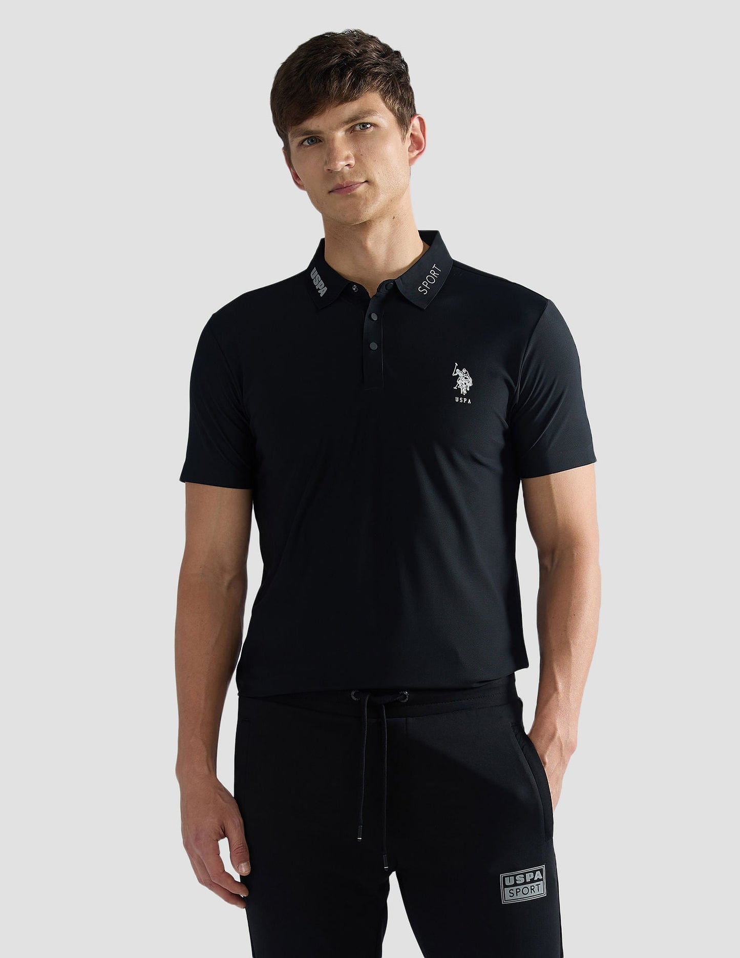 Solid Slim Fit Polo Shirt
