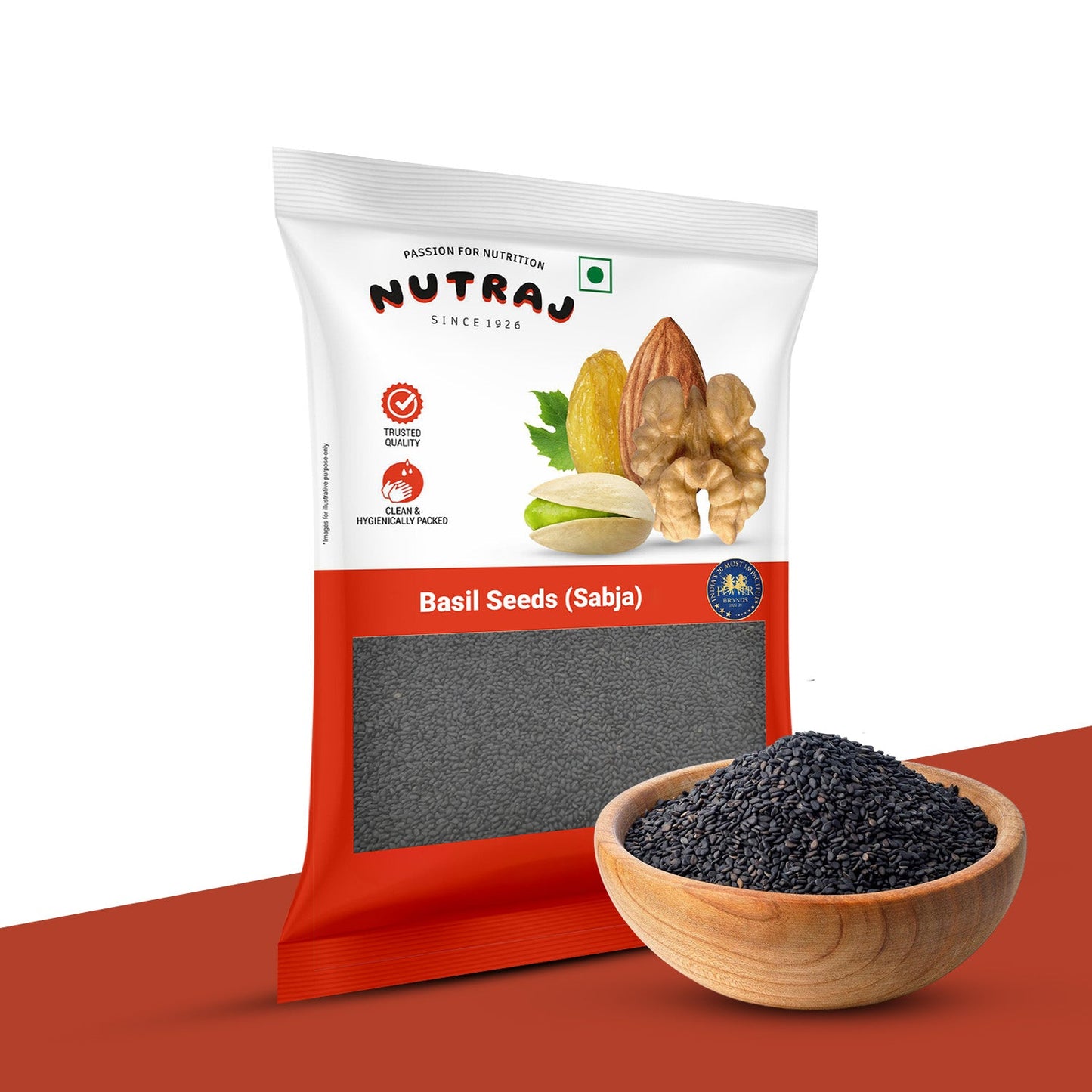 Nutraj Classic Basil Seeds 100g